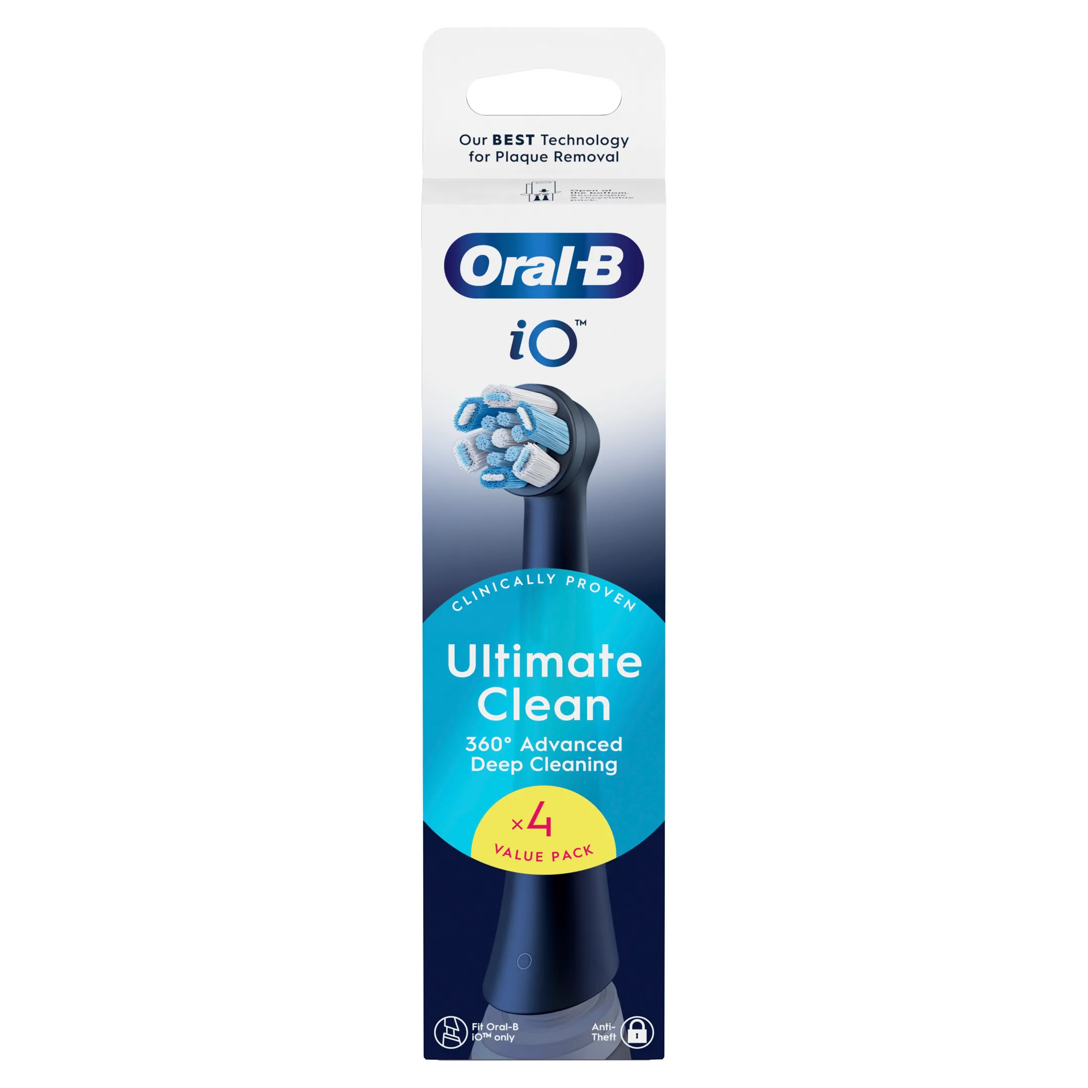 Oral-B Opzetborstel ORAL-B IO Ultimate clean zwart 4CT image