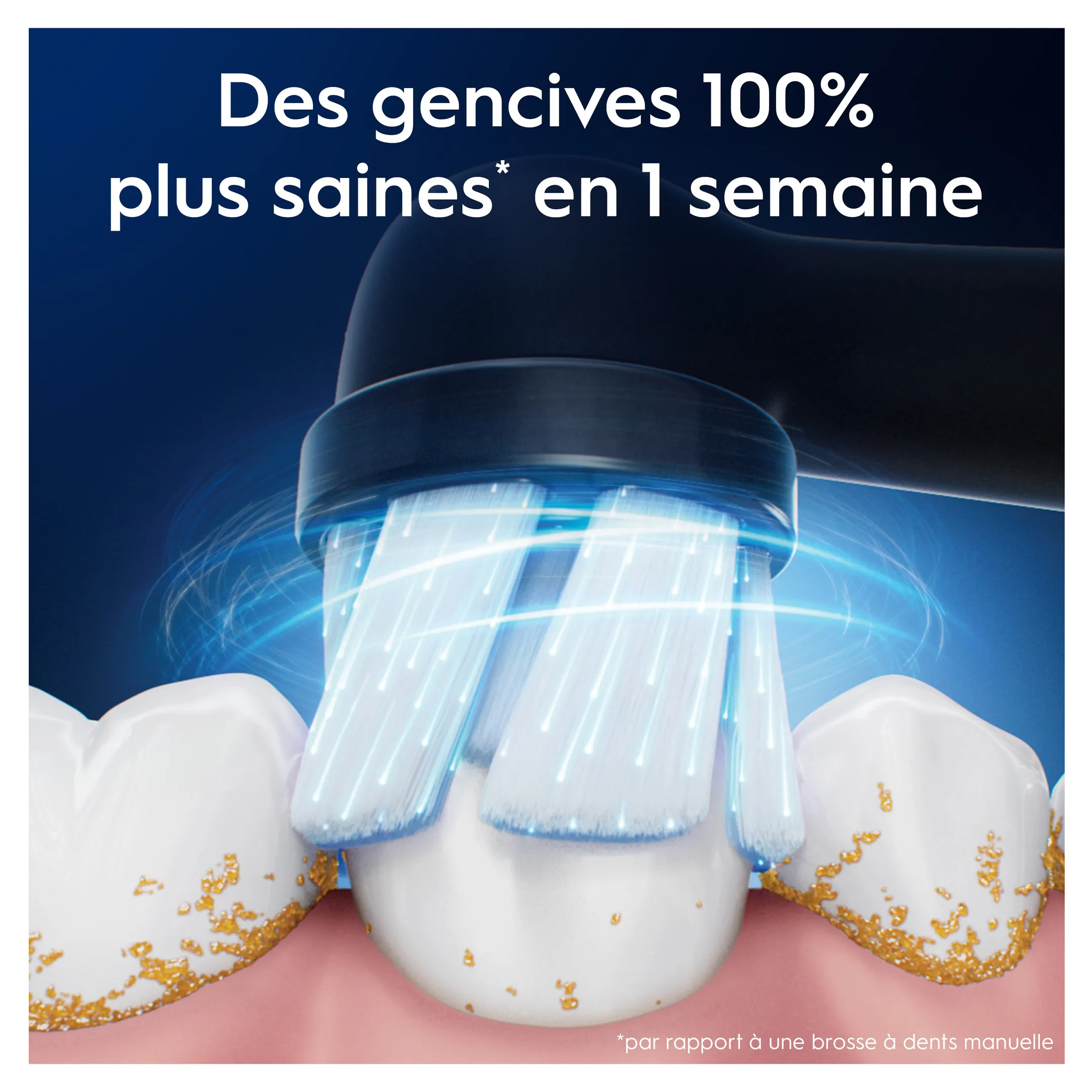 Oral-B Brossettes ORAL-B IO Gentle clean noir 2CT image