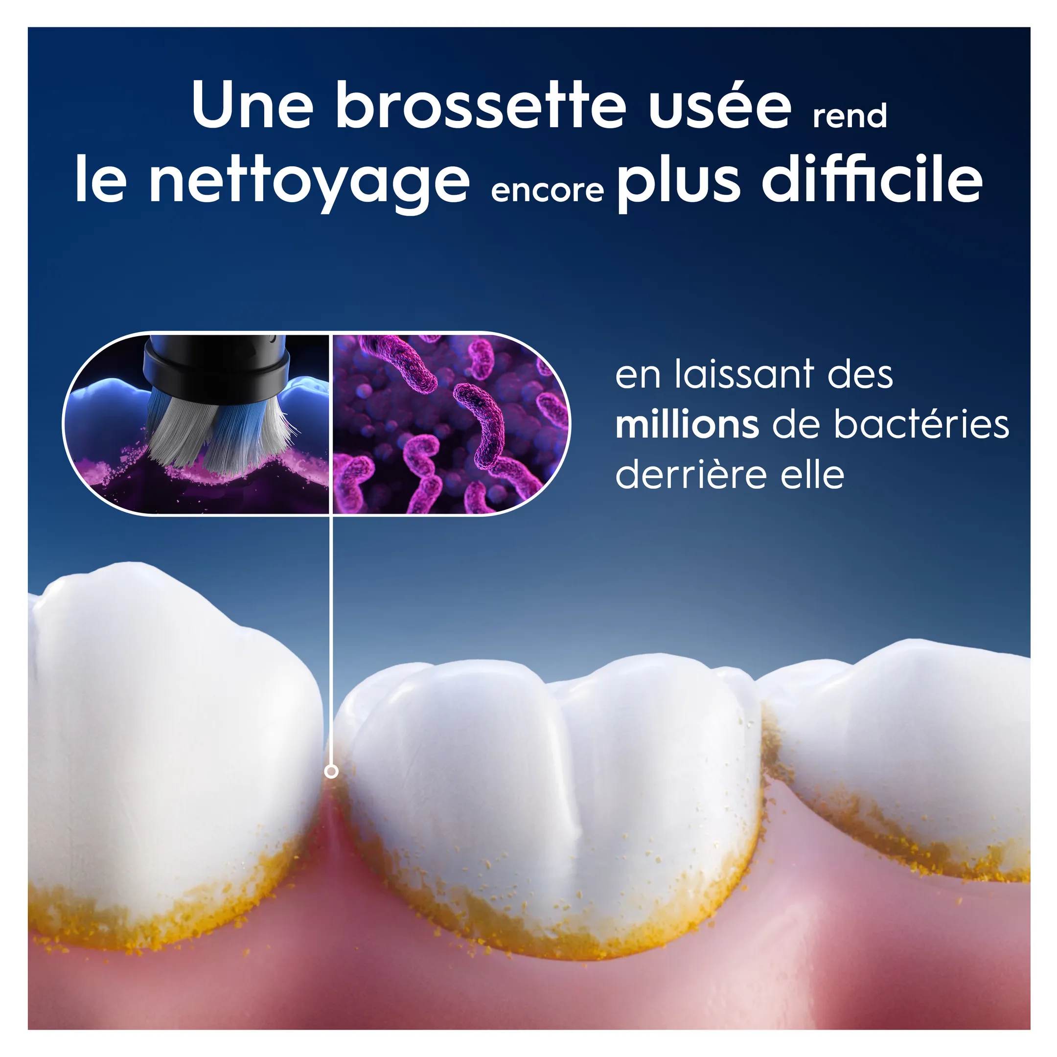 Oral-B Brossettes ORAL-B IO Gentle clean noir 2CT image