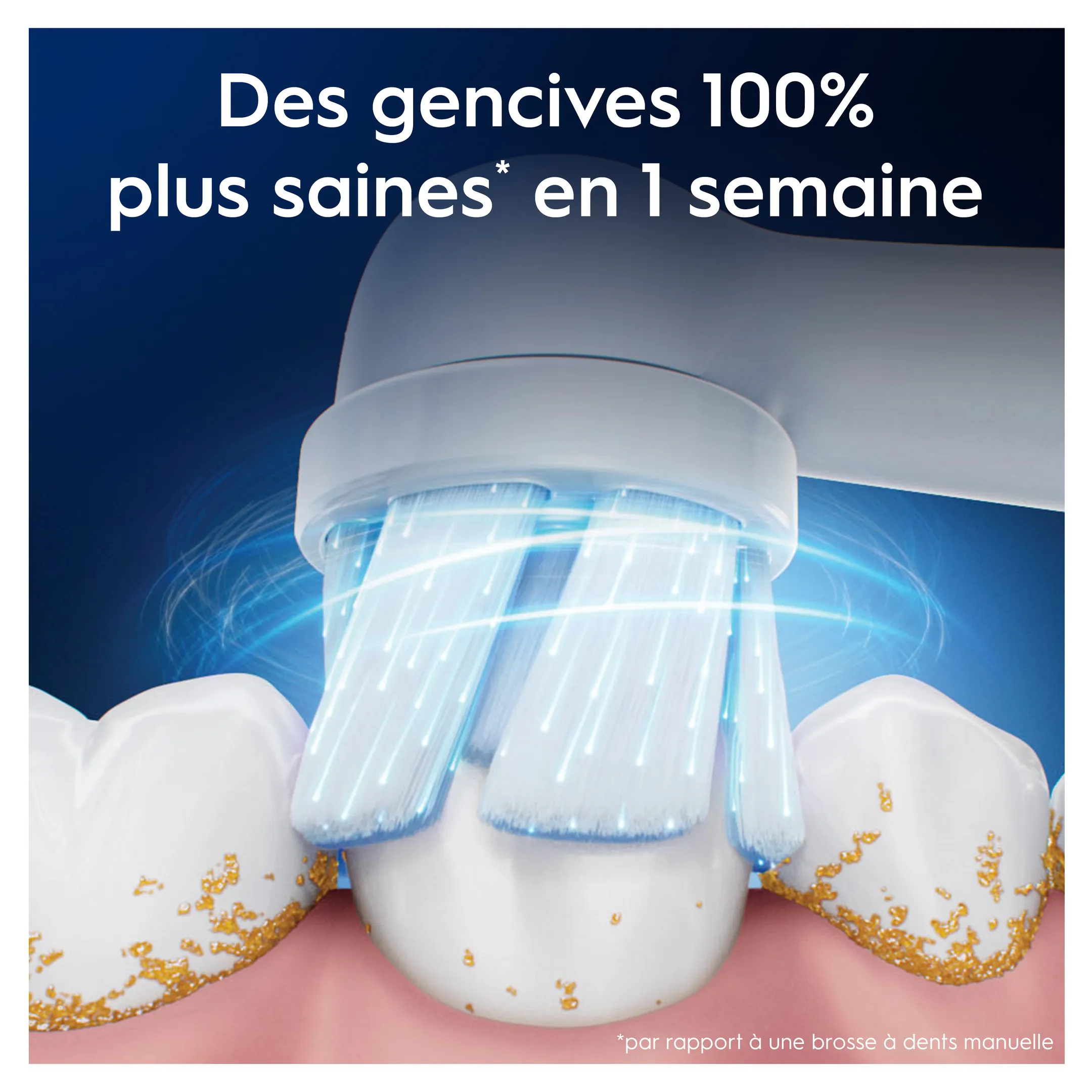 Brossettes ORAL-B IO Gentle clean blanc - 2pcs