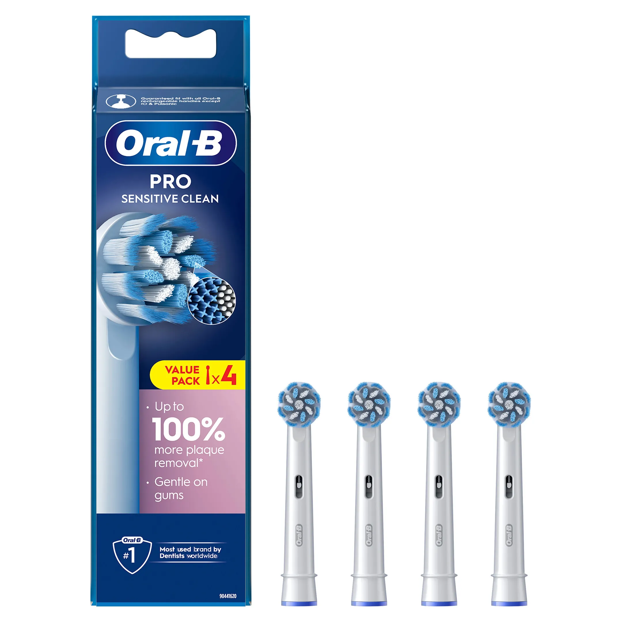 Opzetborstel ORAL-B Sensitive clean - 4st