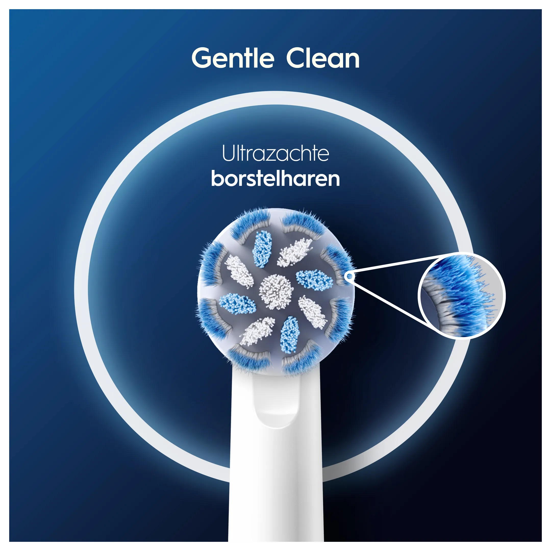 Opzetborstel ORAL-B Sensitive clean - 4st