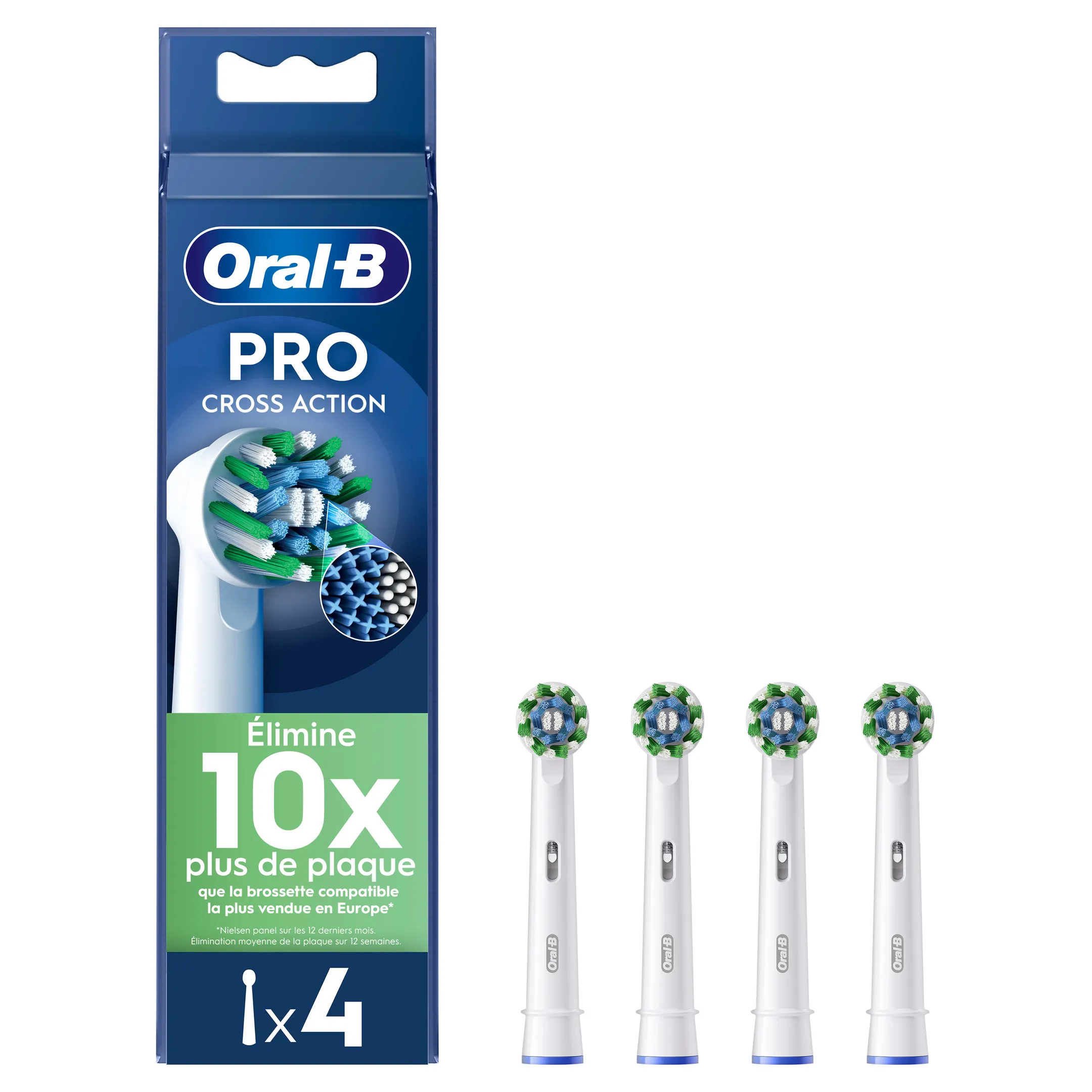 Opzetborstel ORAL-B CROSS ACTION 4X