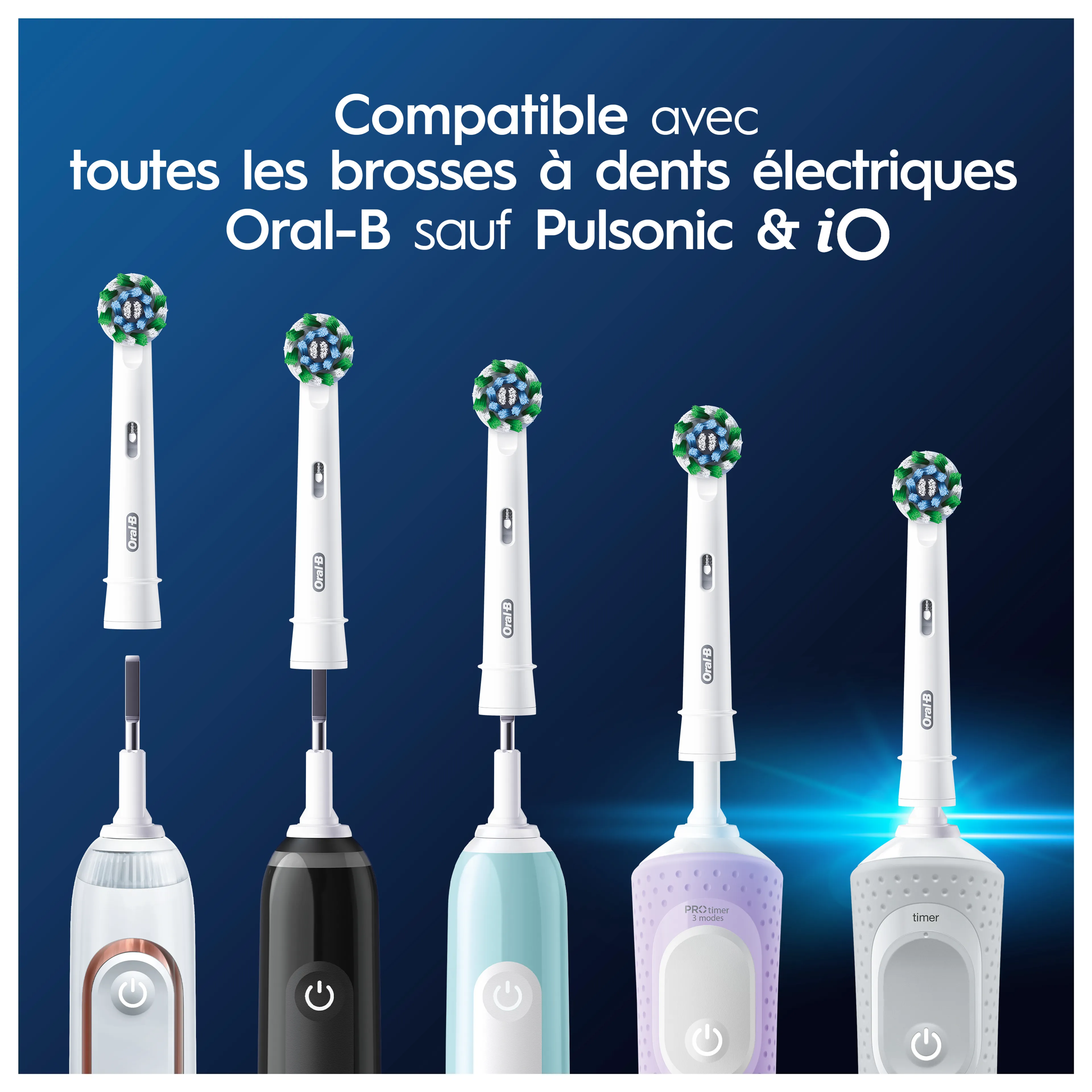 Oral-B Brossettes ORAL-B CROSS ACTION 4X image