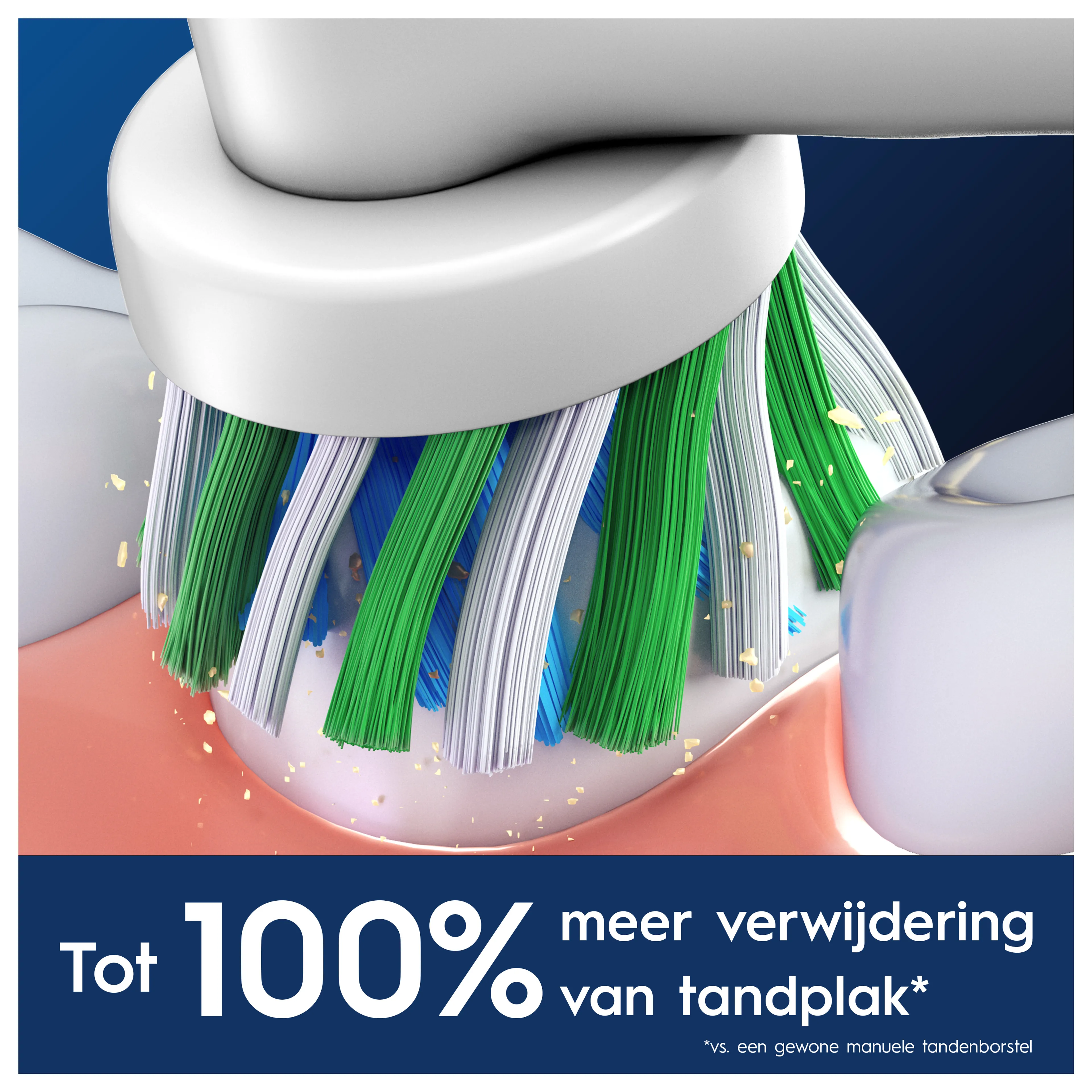 Oral-B Opzetborstel ORAL-B CROSS ACTION 4X image