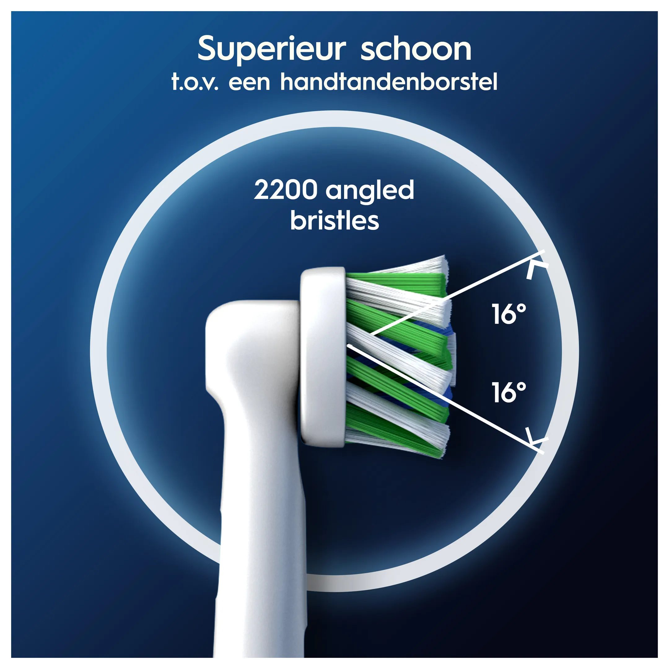 Oral-B Opzetborstel ORAL-B CROSS ACTION 4X image