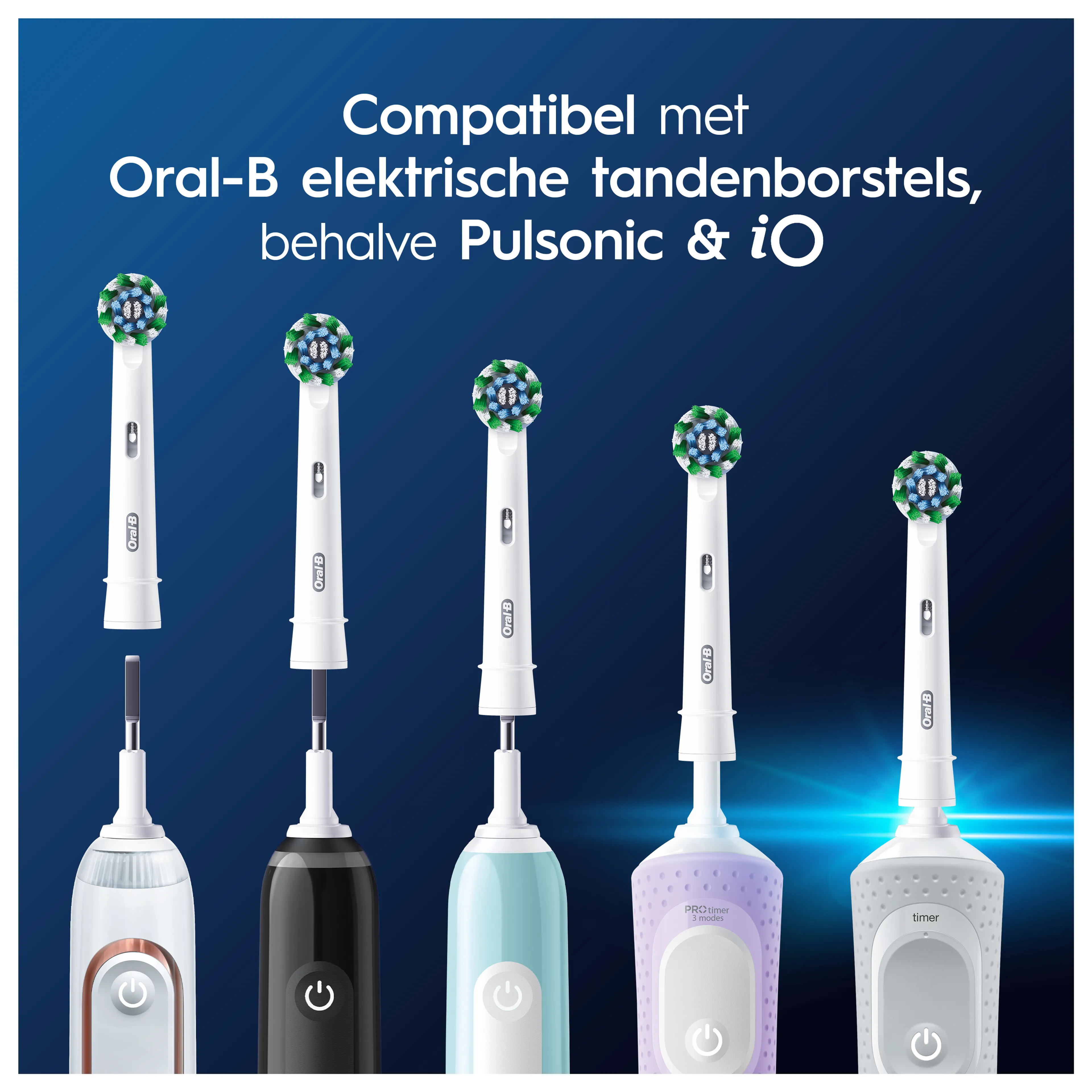 Oral-B Opzetborstel ORAL-B CROSS ACTION 4X image