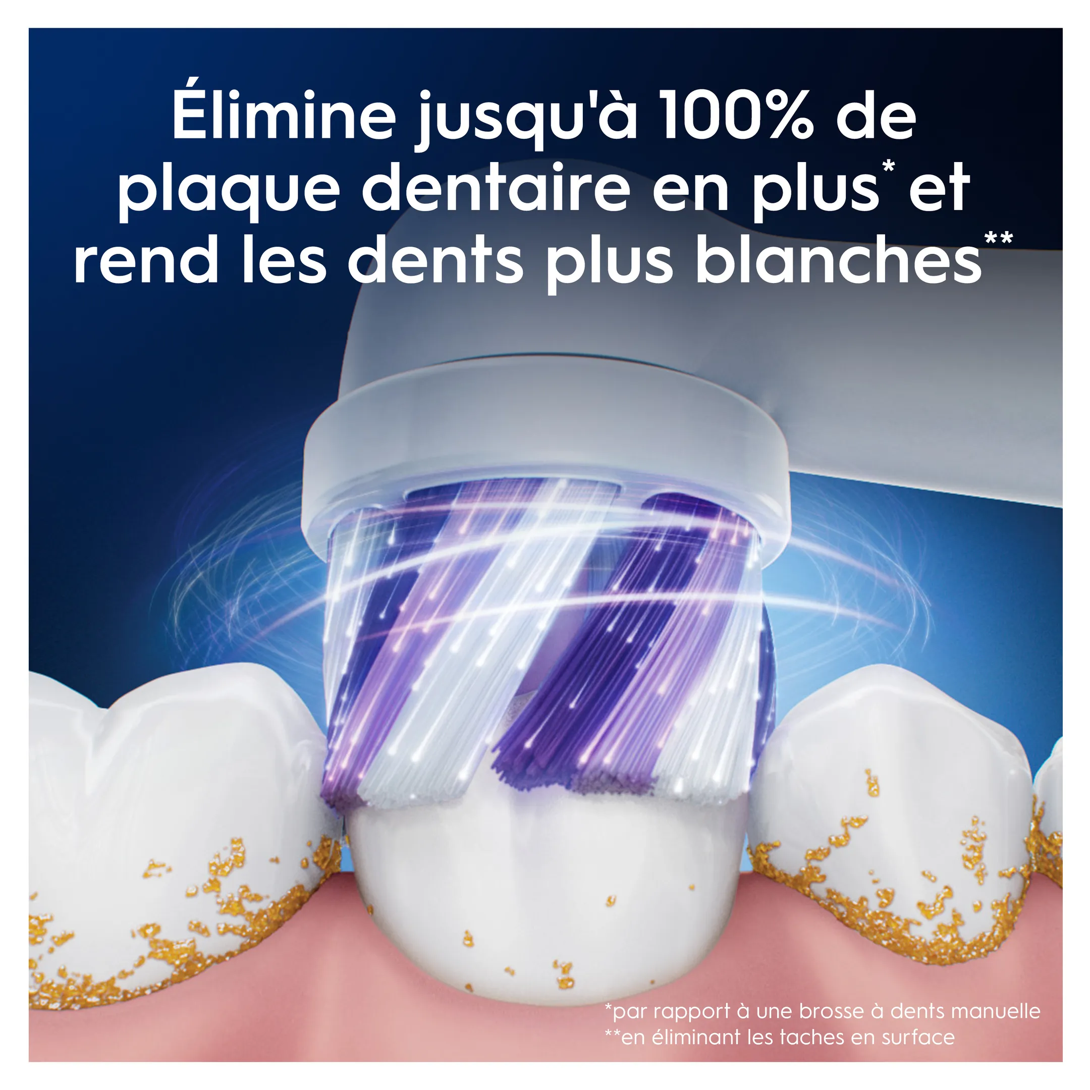 Oral-B Brossettes ORAL-B IO RADIANT blanc 2CT image