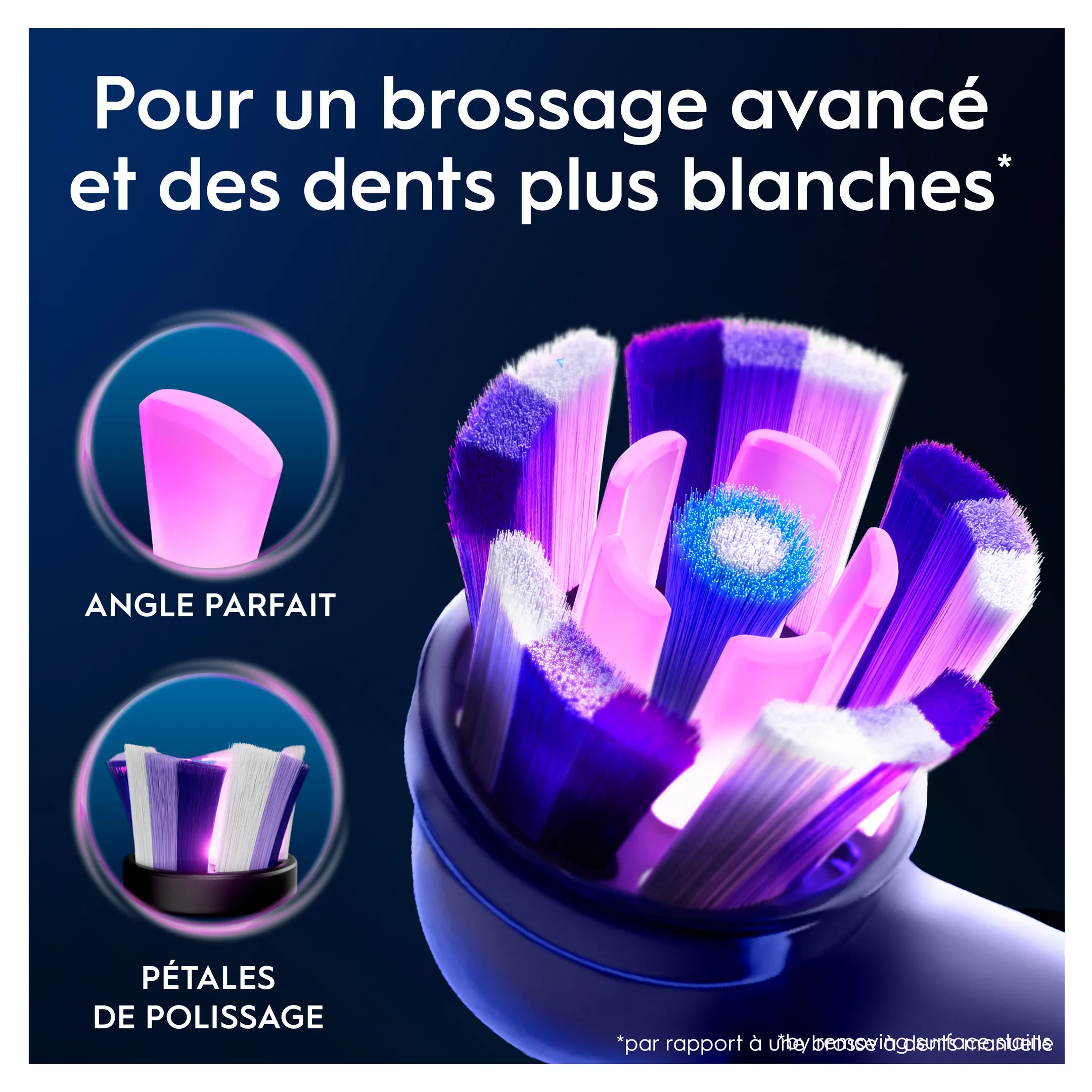 Oral-B Brossettes ORAL-B IO RADIANT blanc 2CT image