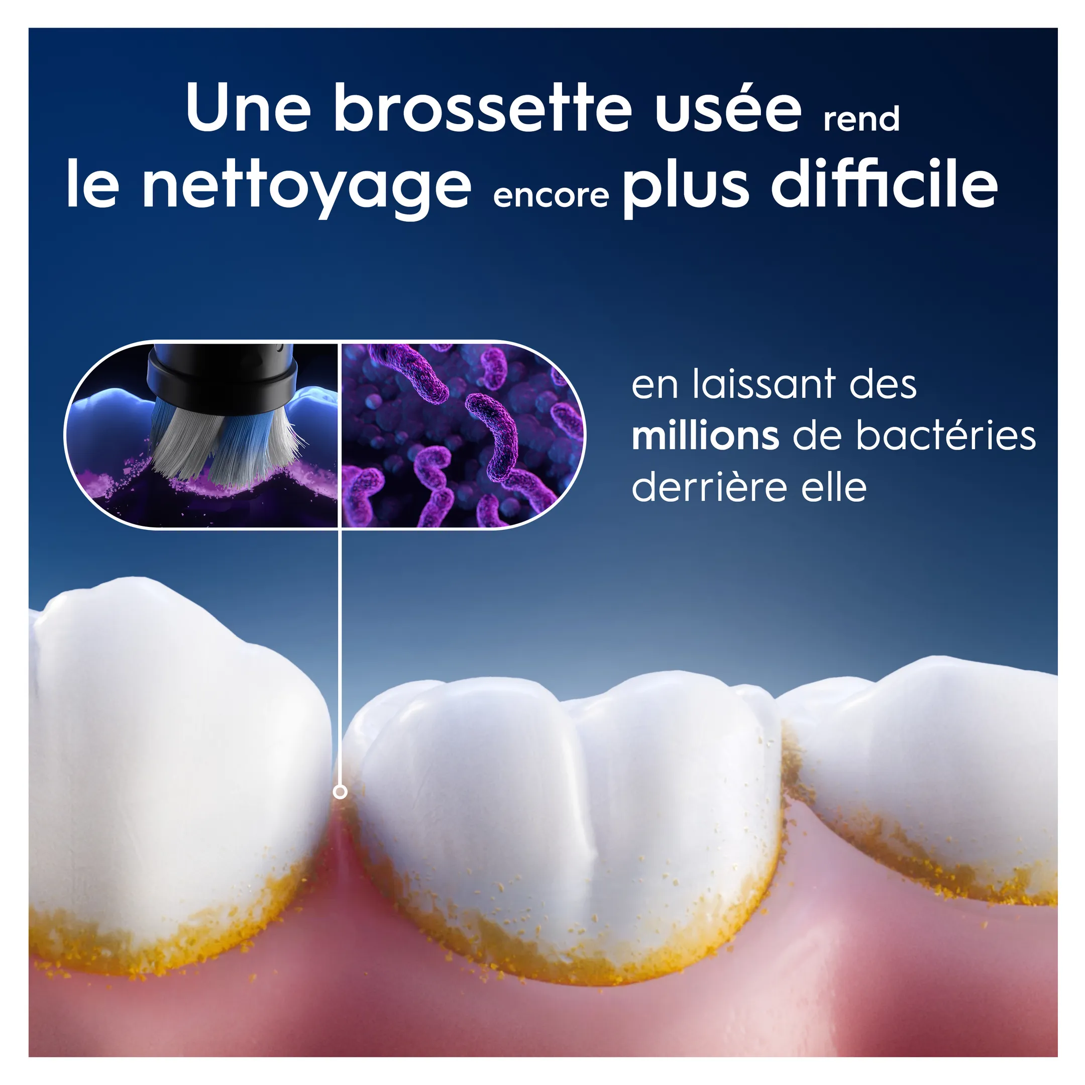 Oral-B Brossettes ORAL-B IO RADIANT blanc 2CT image