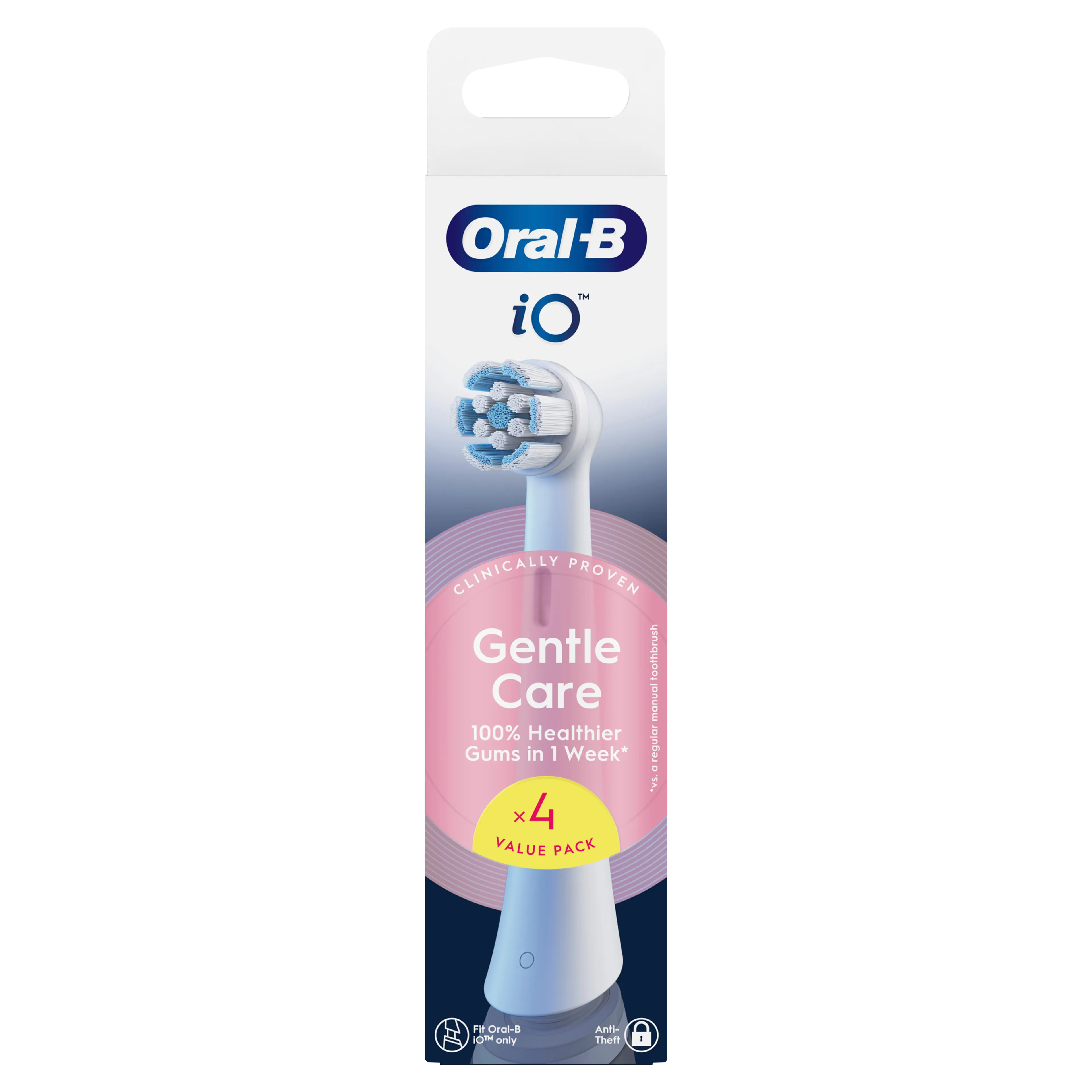 Oral-B Brossettes ORAL-B  IO GENTLE CARE blanc 4CT image