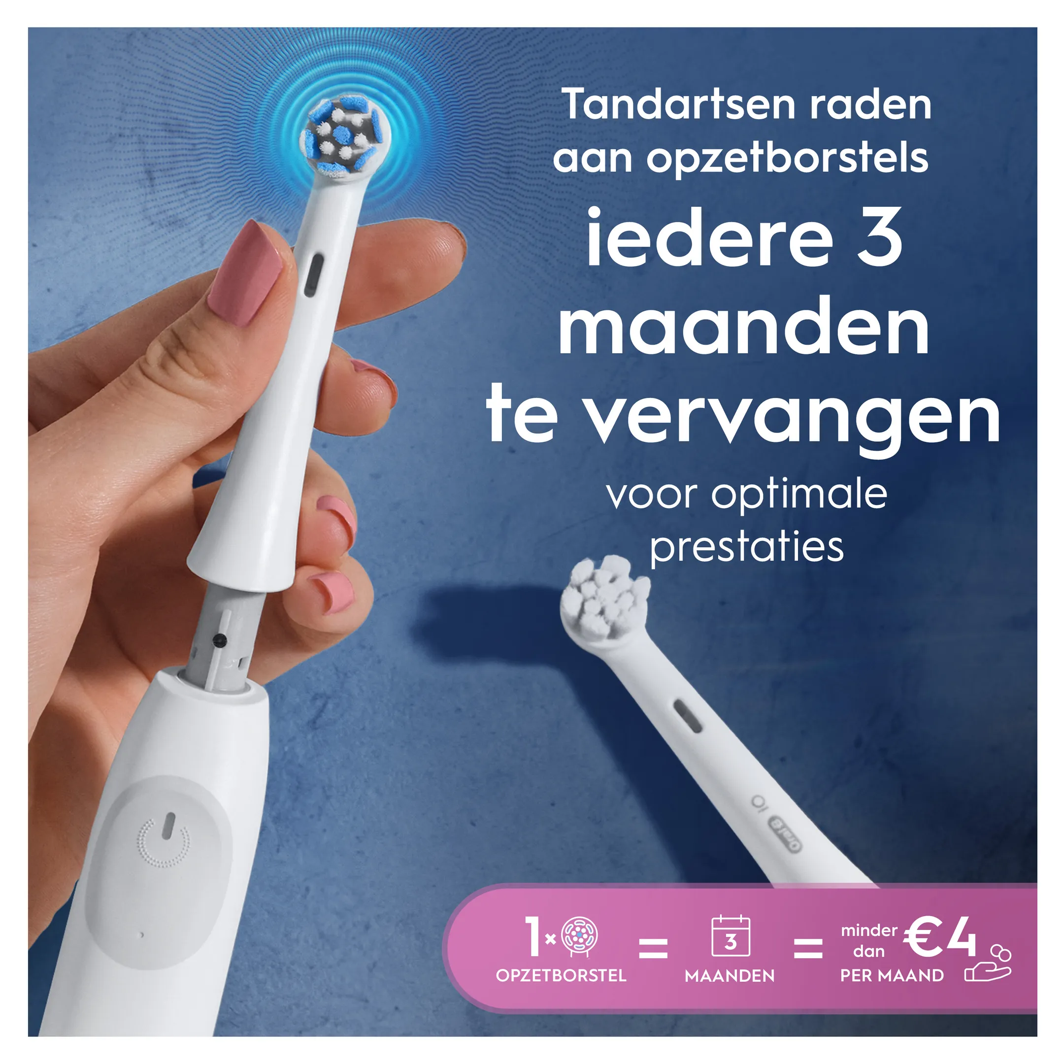 Oral-B Opzetborstel ORAL-B  IO GENTLE CARE wit - 3st image