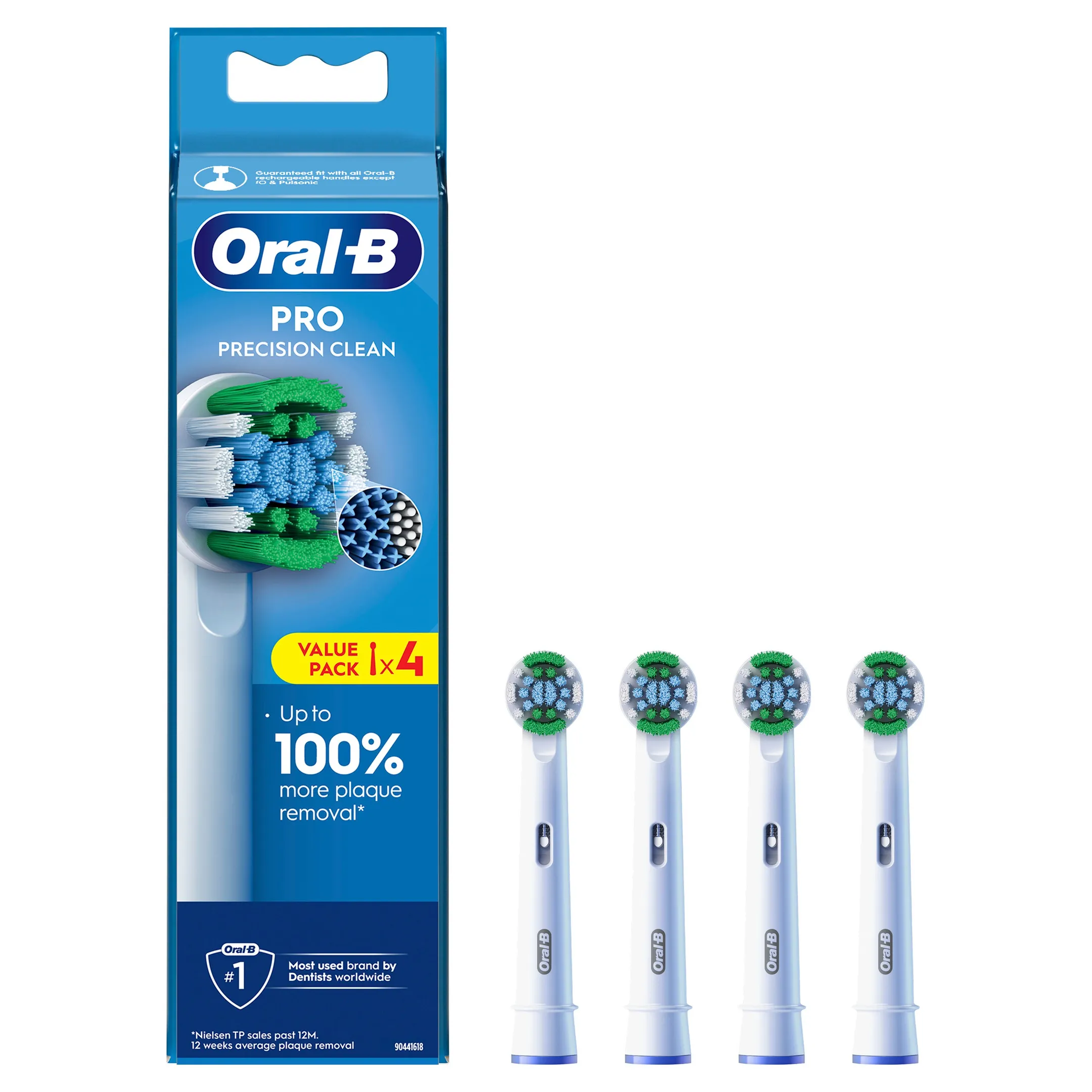 Brossettes ORAL-B PrecisionClean XF - 4pcs