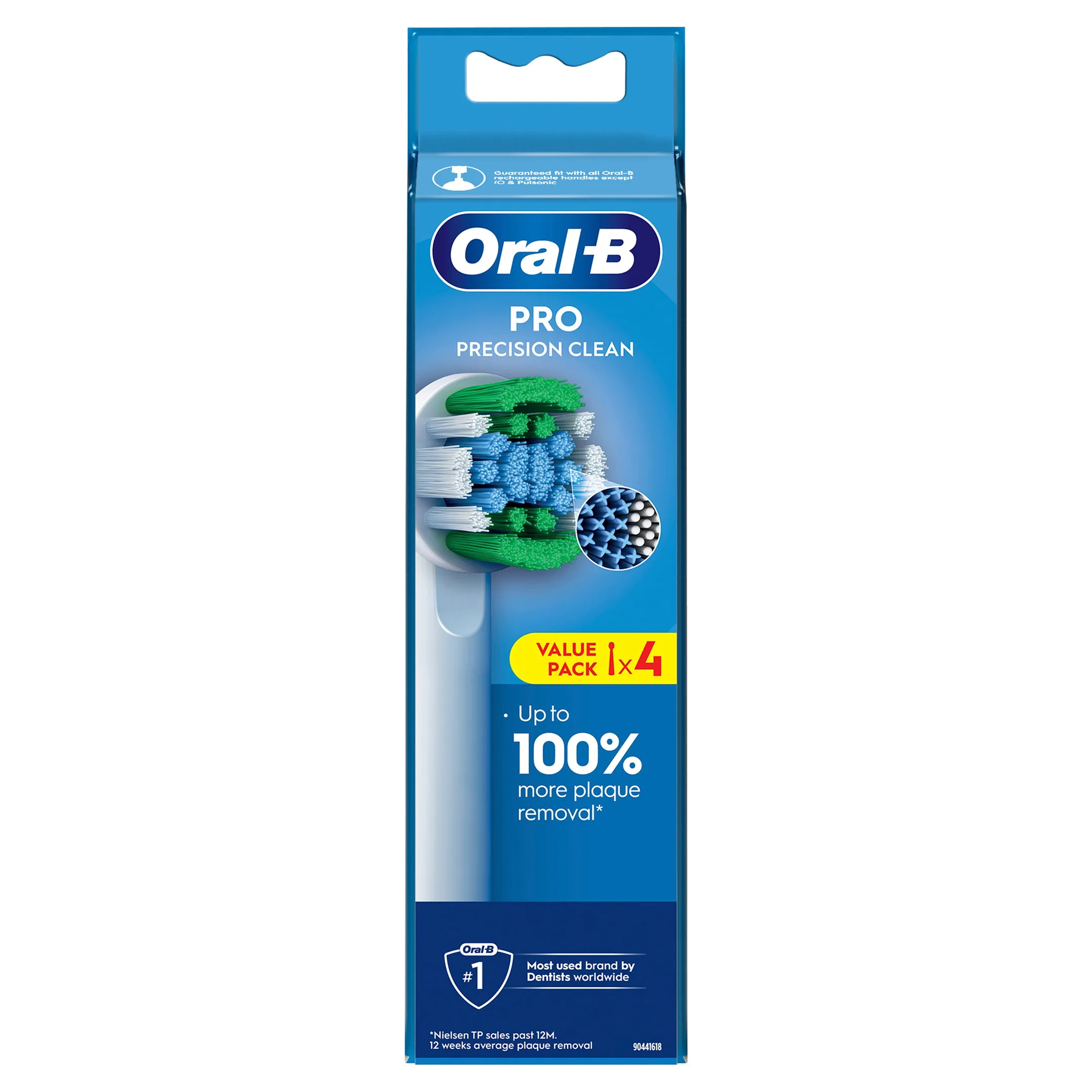 Brossettes ORAL-B PrecisionClean XF - 4pcs