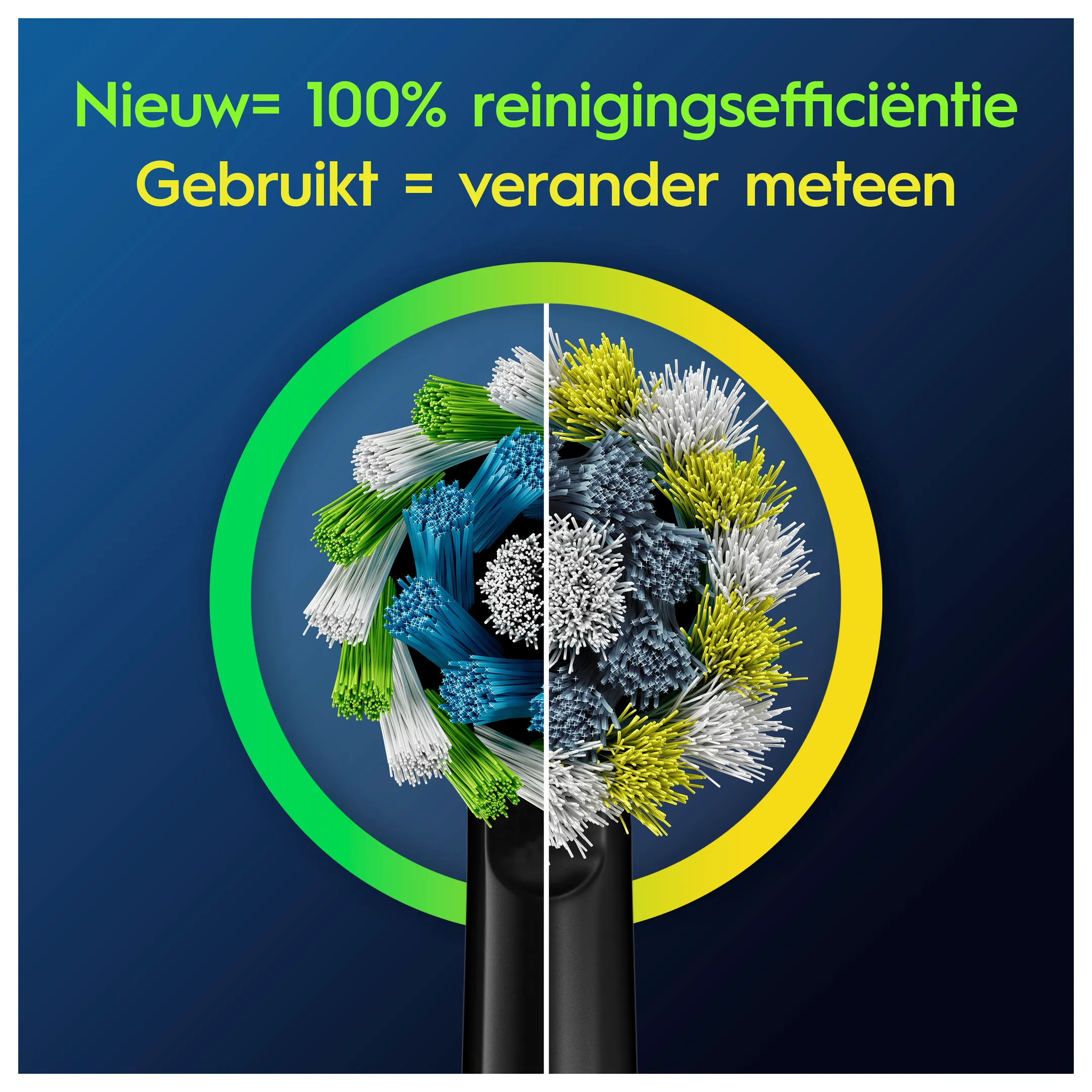 Opzetborstel ORAL-B CrossAction zwart XF - 4st