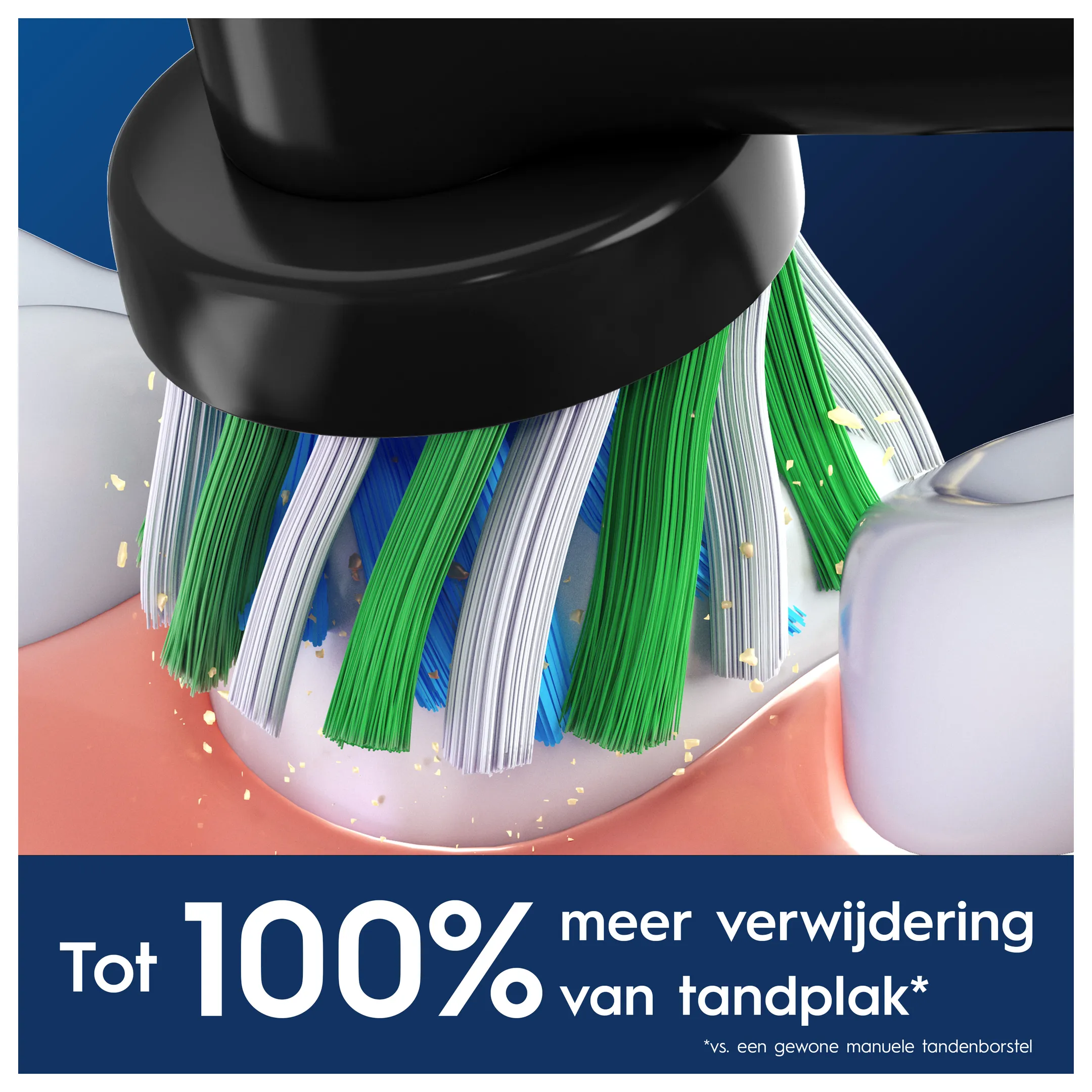 Opzetborstel ORAL-B CrossAction zwart XF - 4st