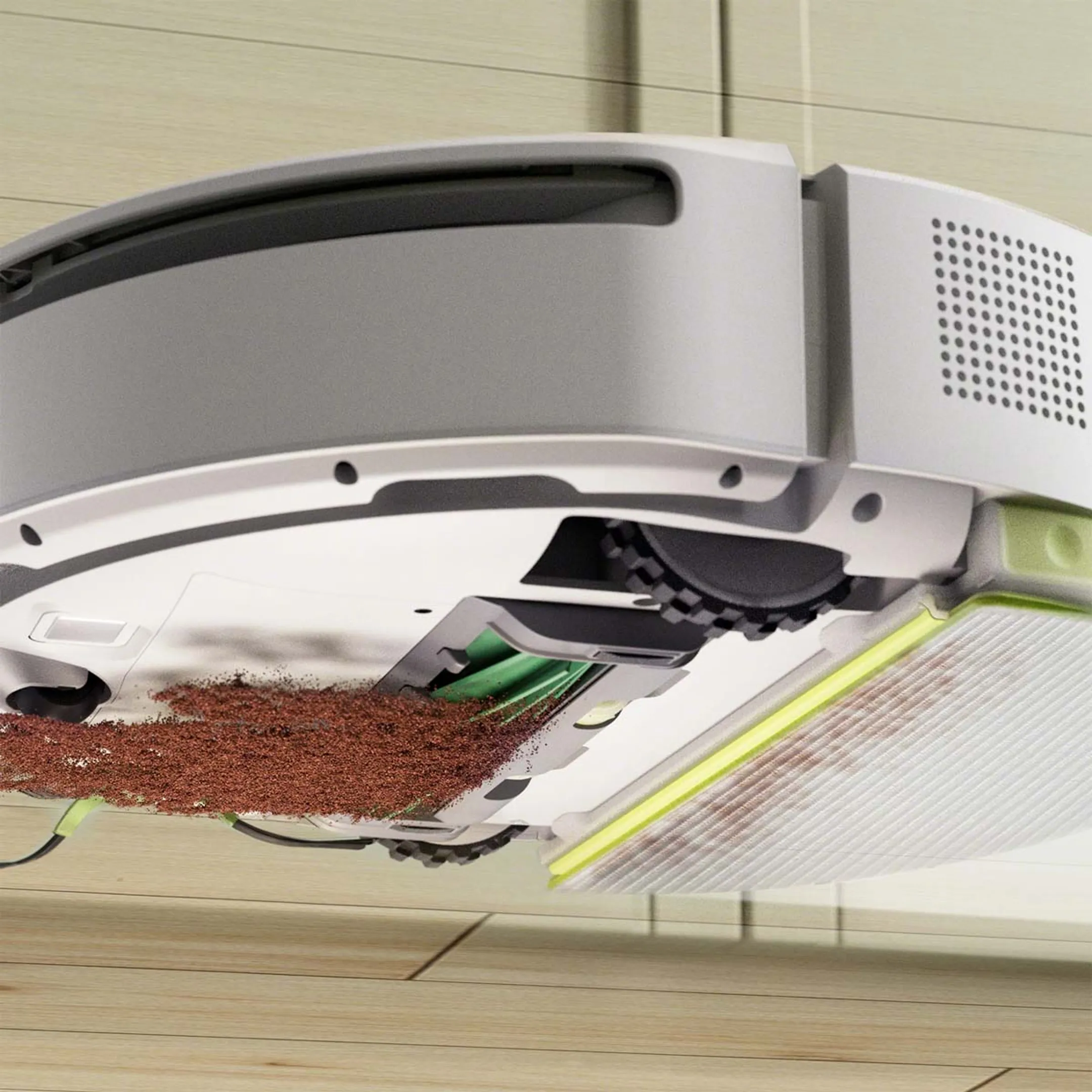 iRobot Aspirateur robot 2en1 Combo 205 DustCompactor White image