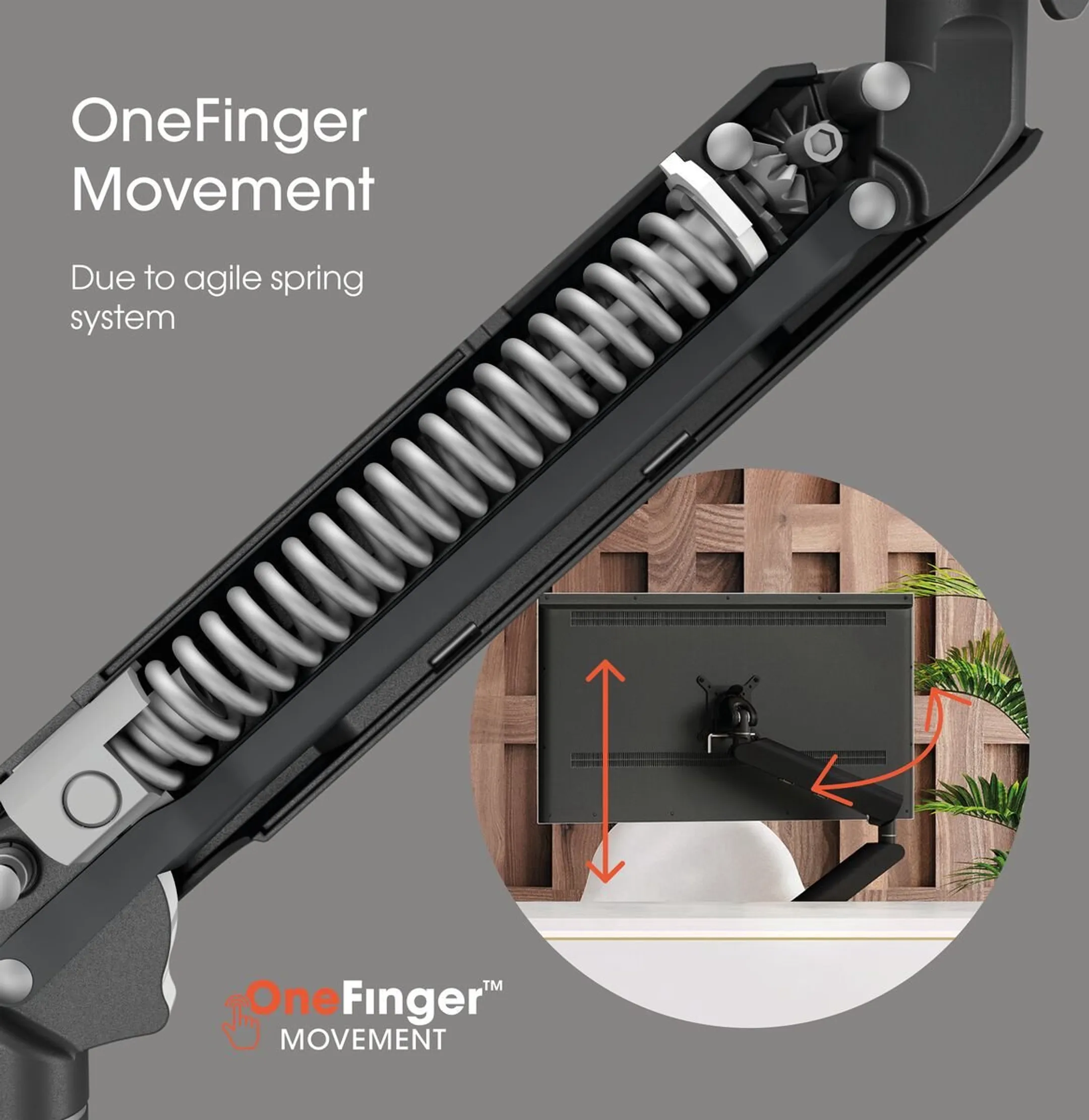 Vogels MOMO 4138 Bras pour écran Motion Plus - Noir image