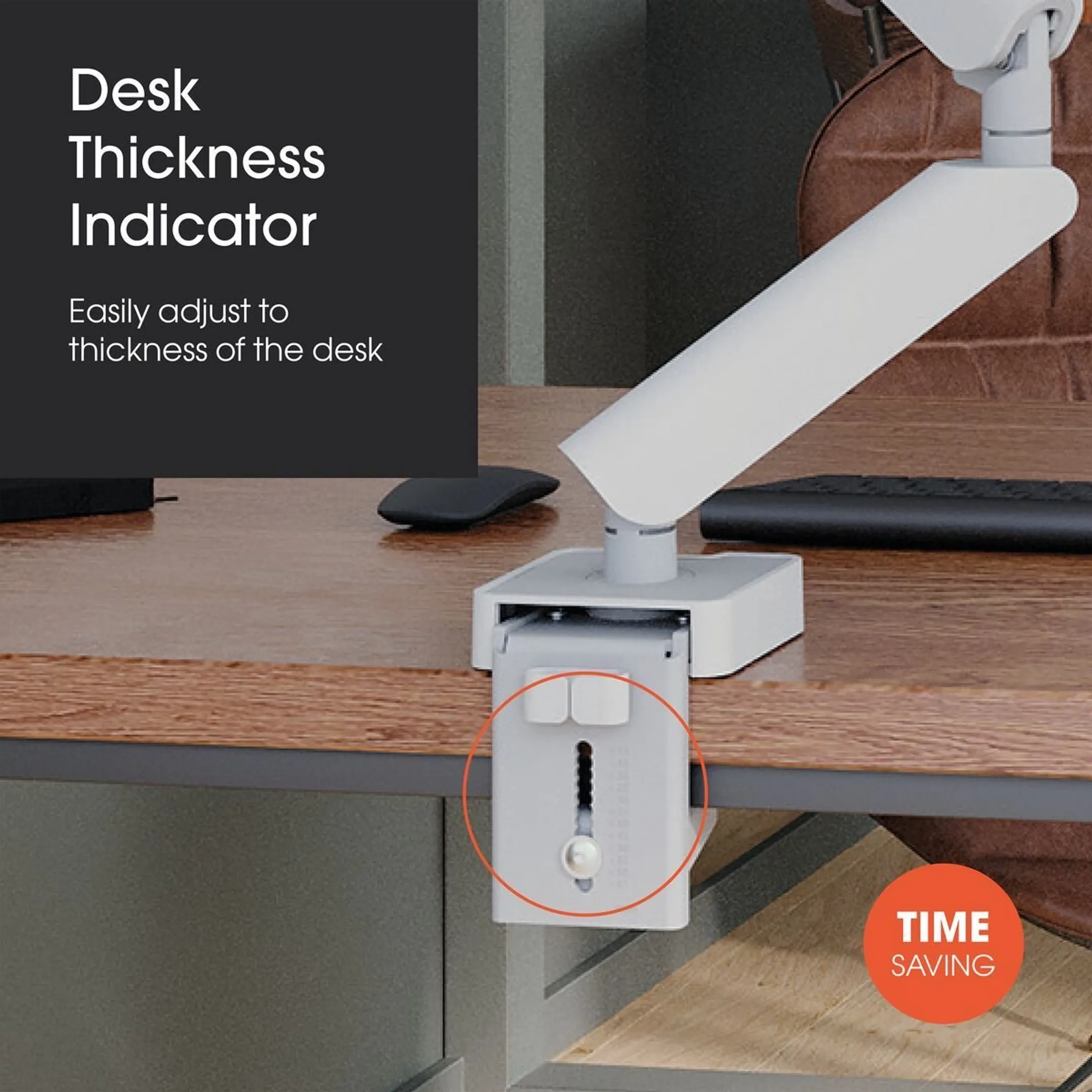 Vogels MOMO 4138 Bras pour écran Motion Plus - Blanc image