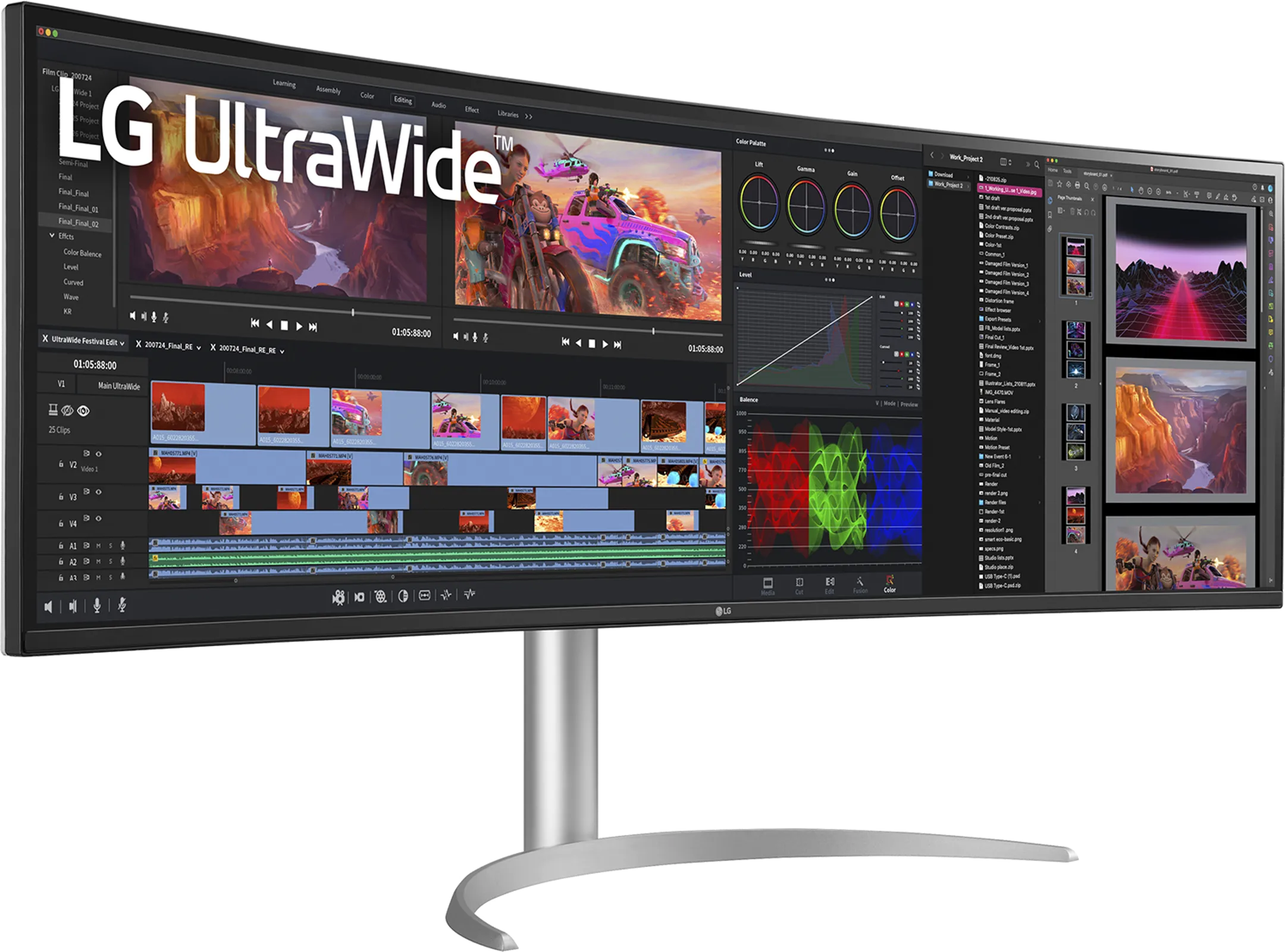 LG UltraWide 49WQ95C-W.AEU image