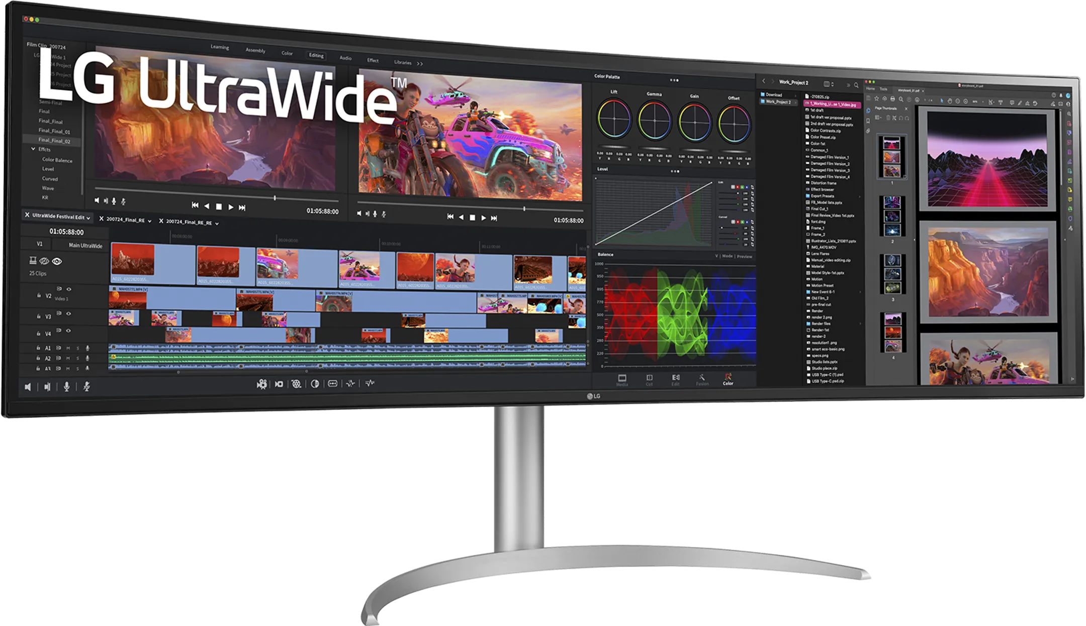 LG UltraWide 49WQ95C-W.AEU image