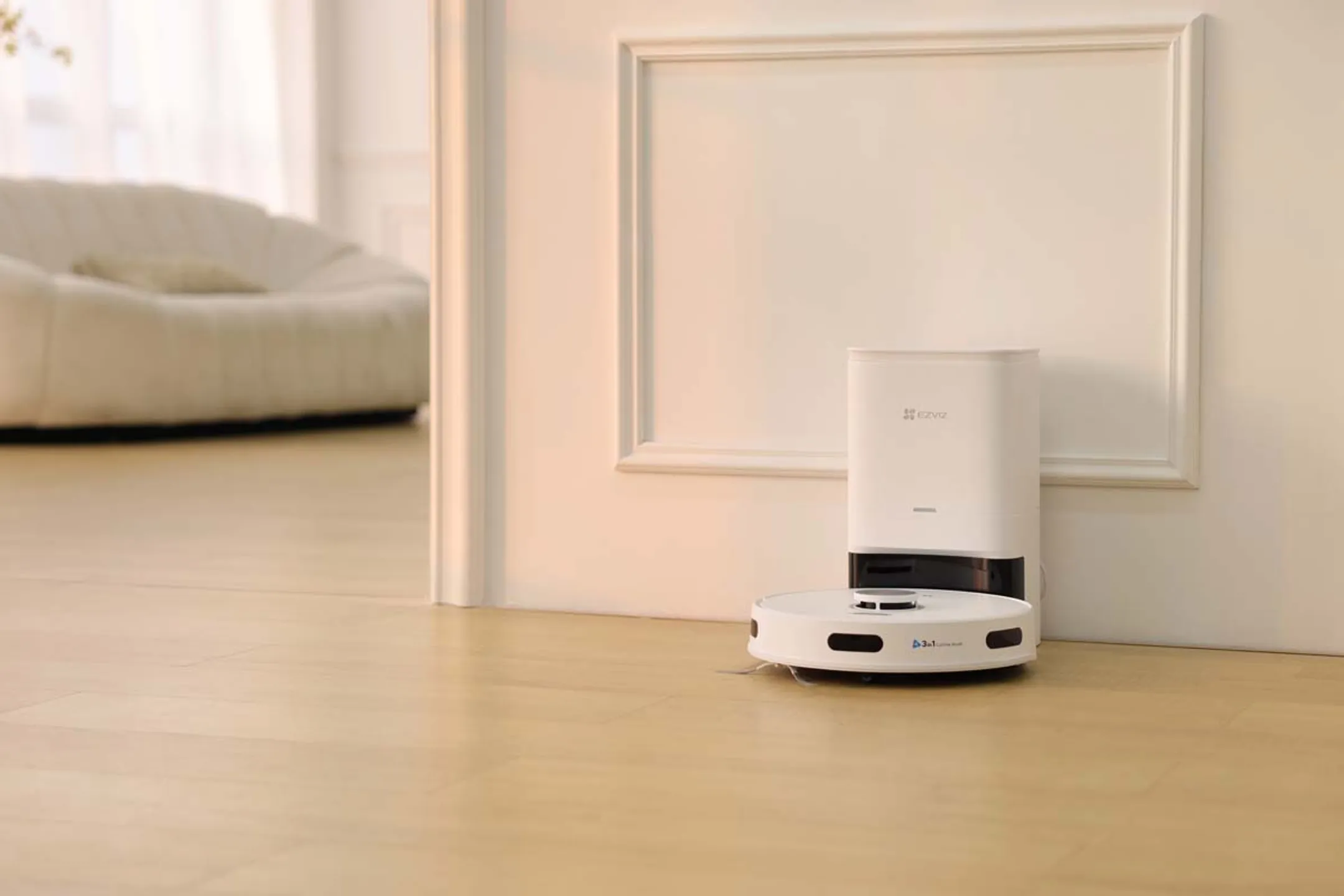 Ezviz Aspirateur robot 2en1 RE5S PLUS image