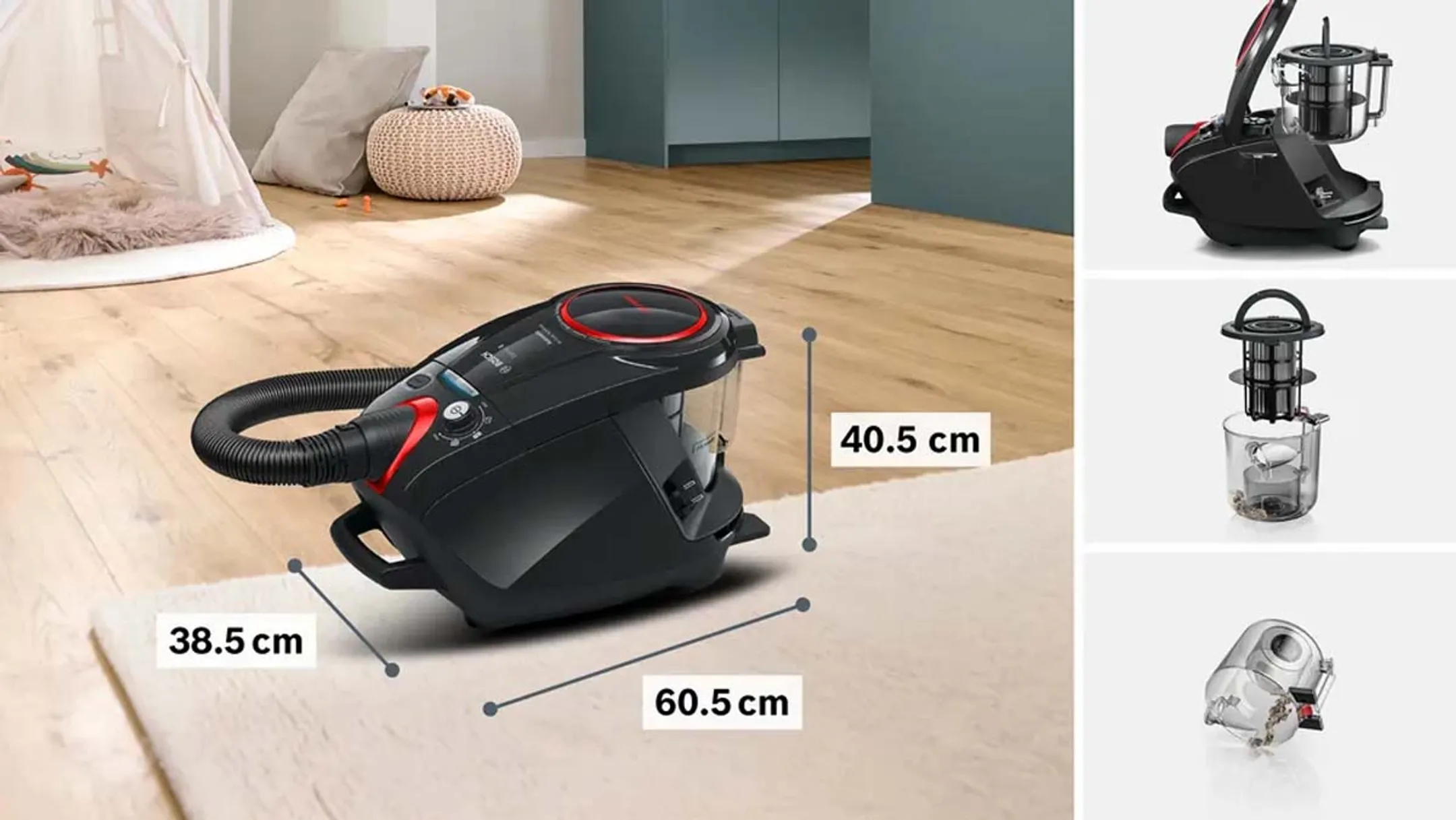 Bosch Stofzuiger zonder zak Serie 8 ProPower BGS7POW2 image