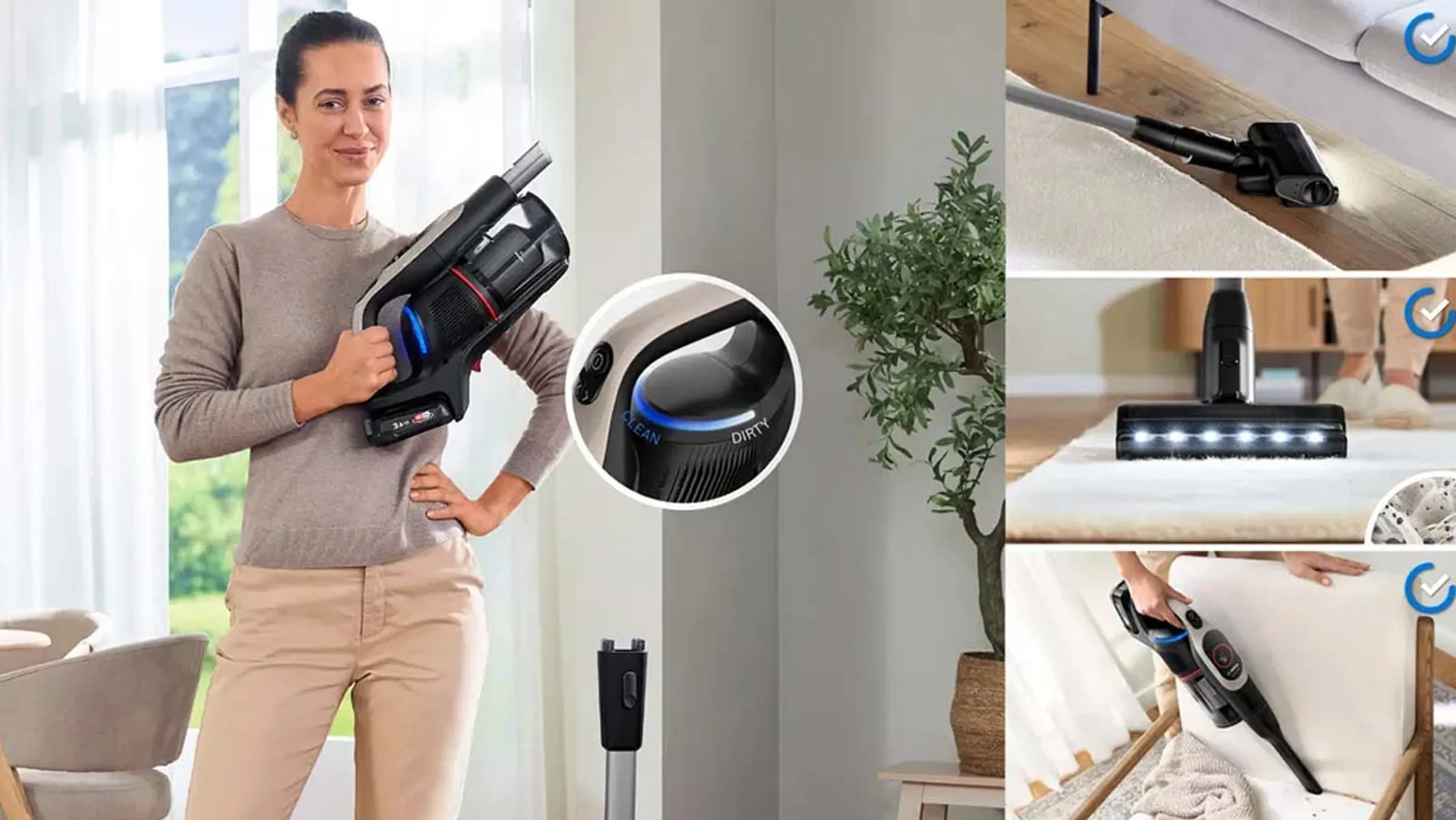 Bosch Steelstofzuiger Unlimited 9 BCS931GAC image