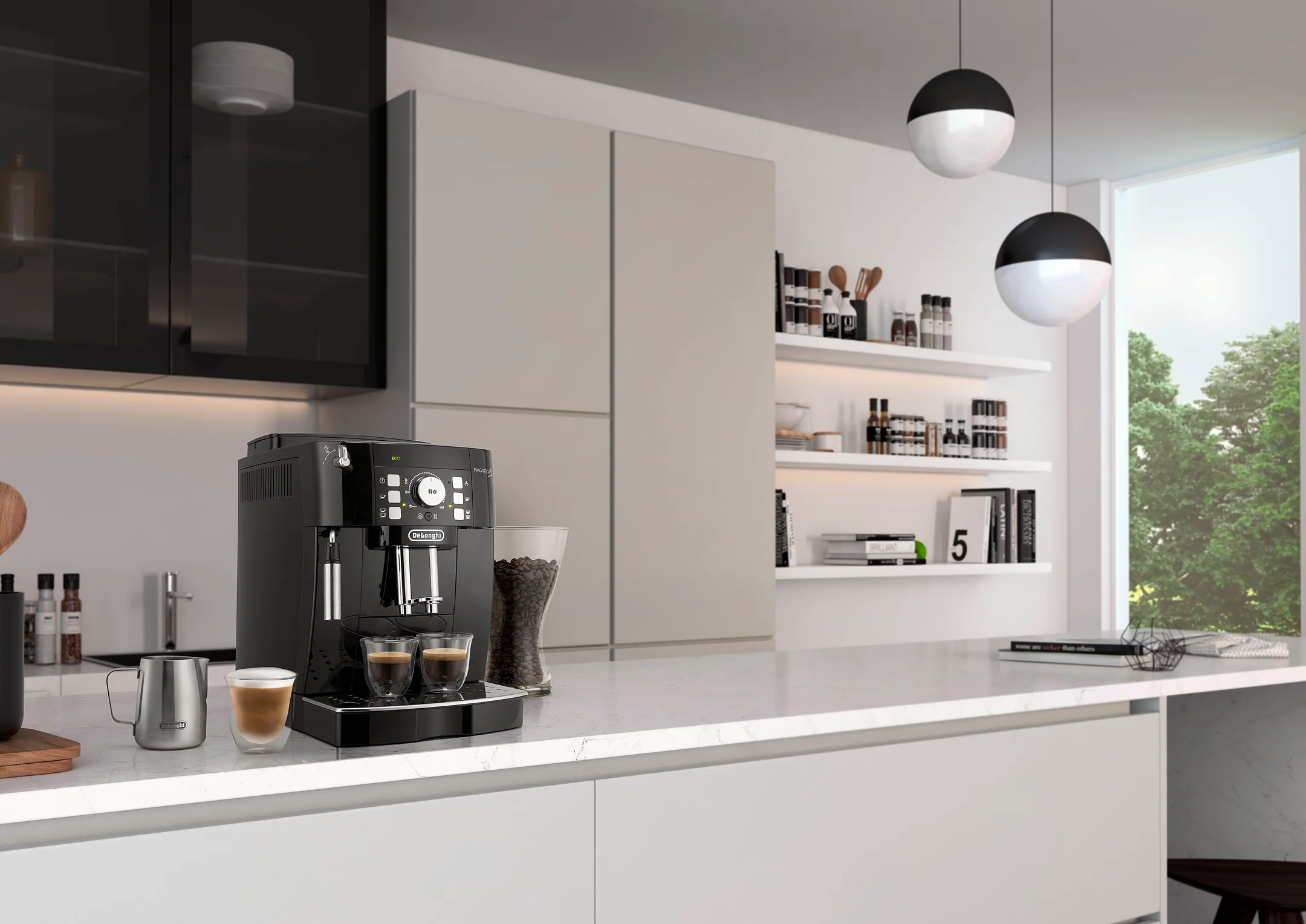 De'Longhi Volautomatische Espressomachine Magnifica S ECAM21.112.B image