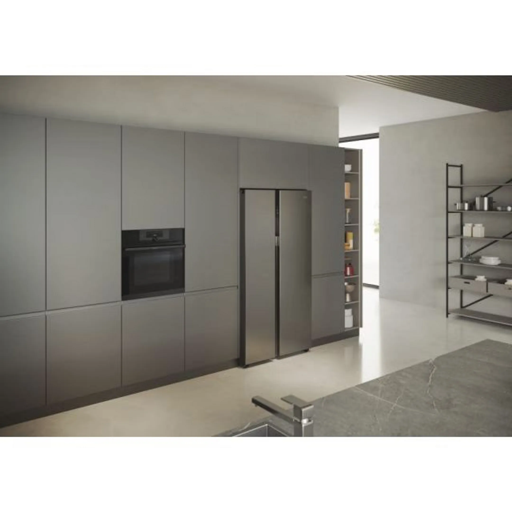Haier Amerikaanse koelkast HSR5918DNMP Side by Side image