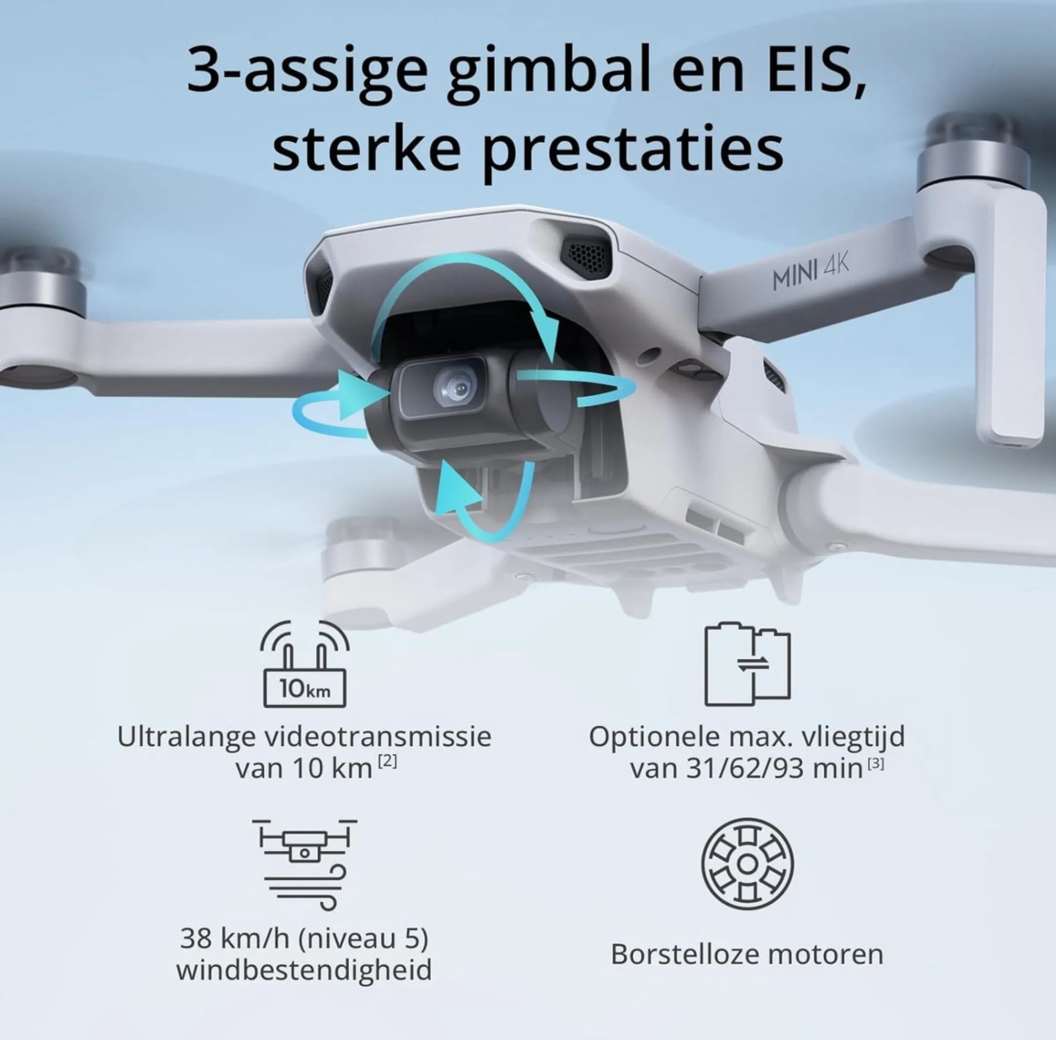 DJI Mini 4K Fly More Combo (RC-N1) image