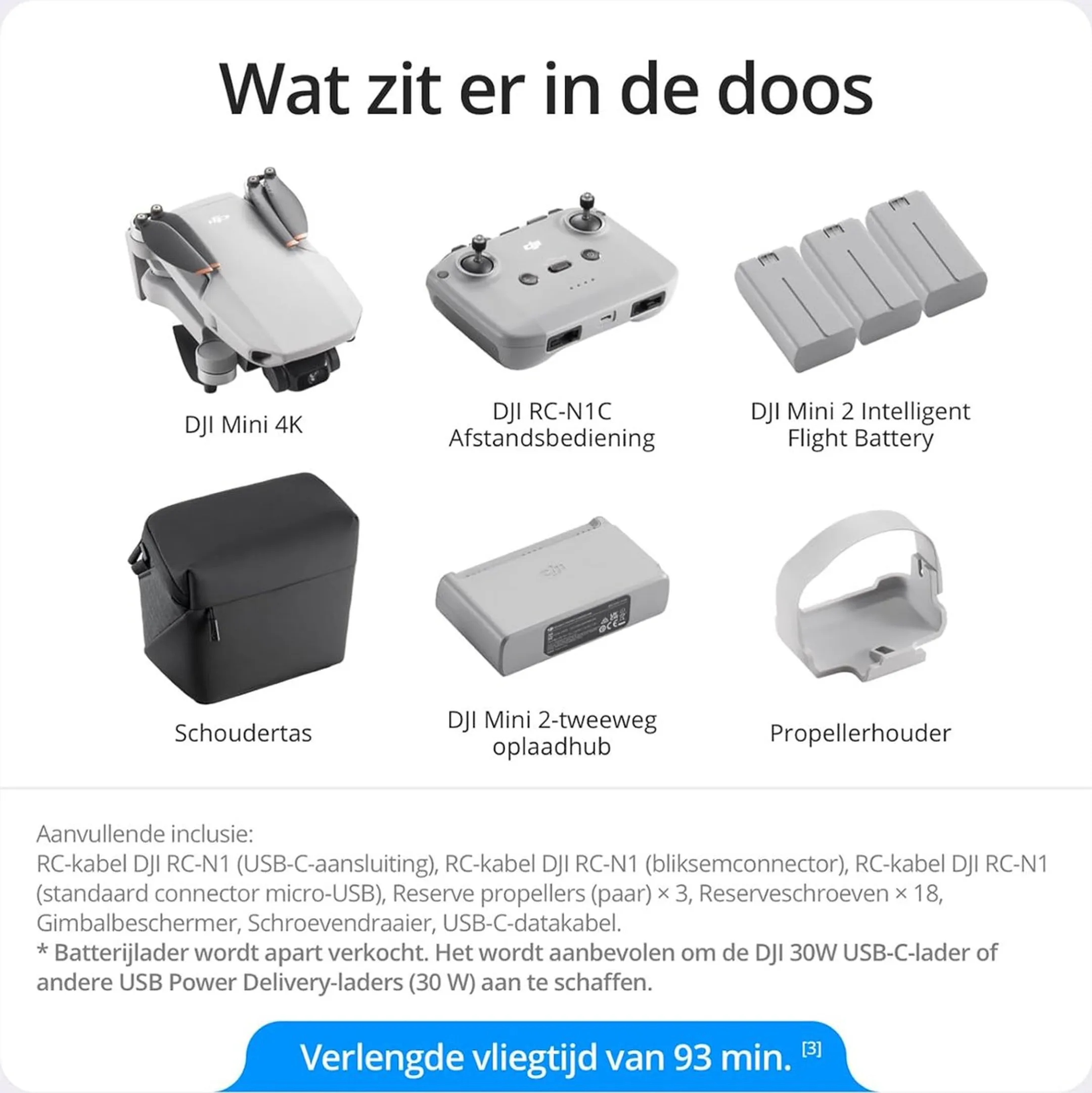 DJI Mini 4K Fly More Combo (RC-N1) image