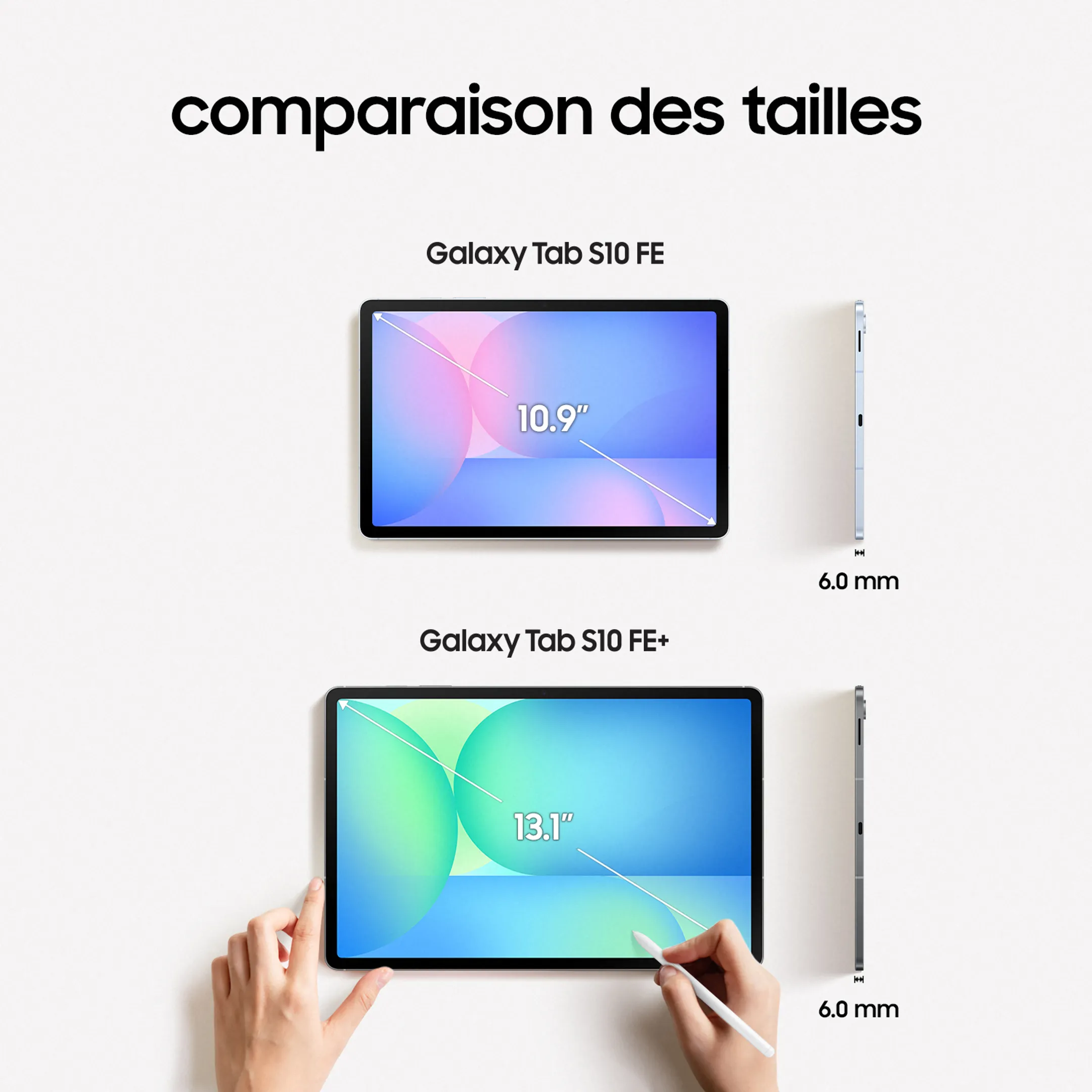 Samsung Galaxy Tab S10 FE wifi + 5G 128Go Gray image