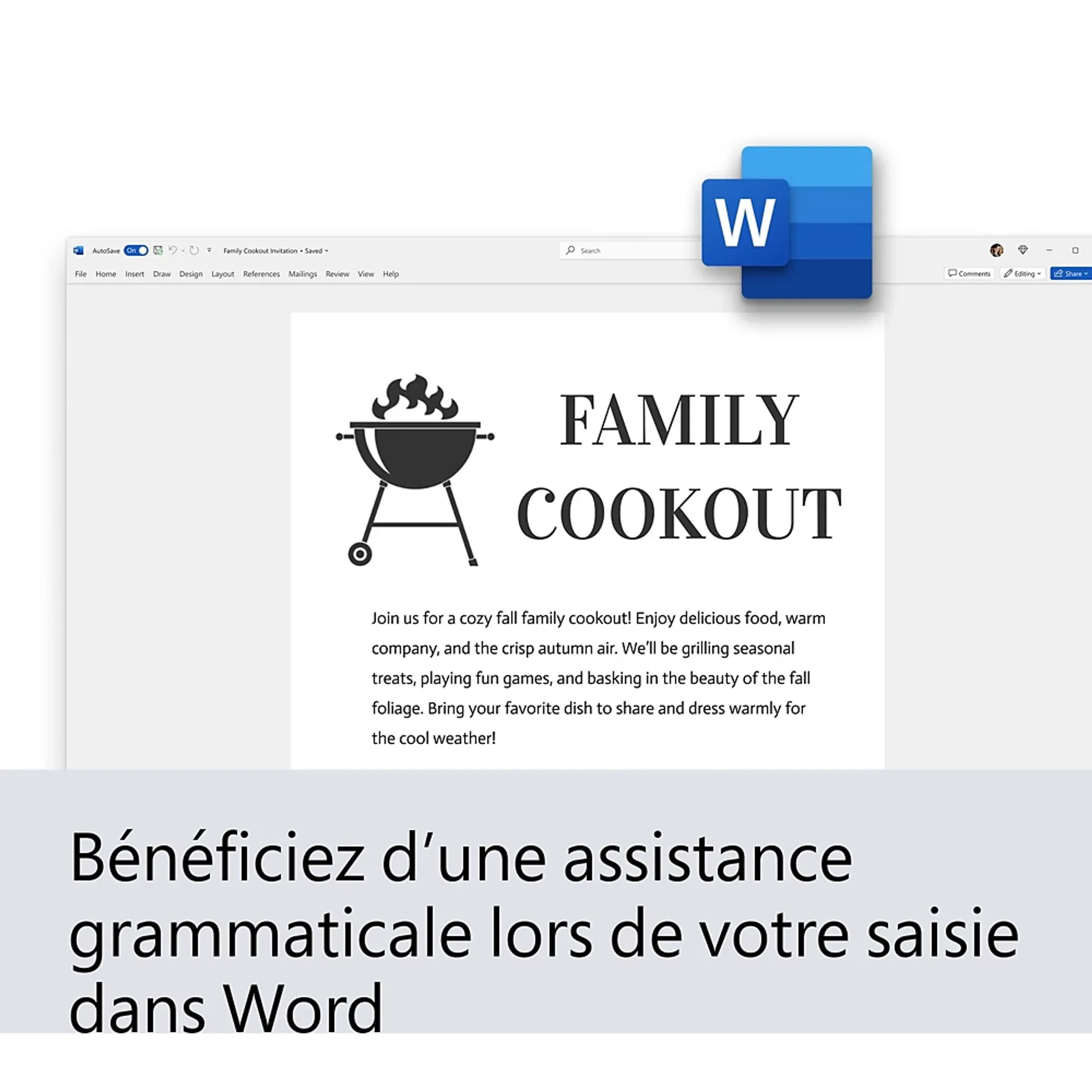 Microsoft Office Famille 2024 (FR) - 1 PC ou Mac image