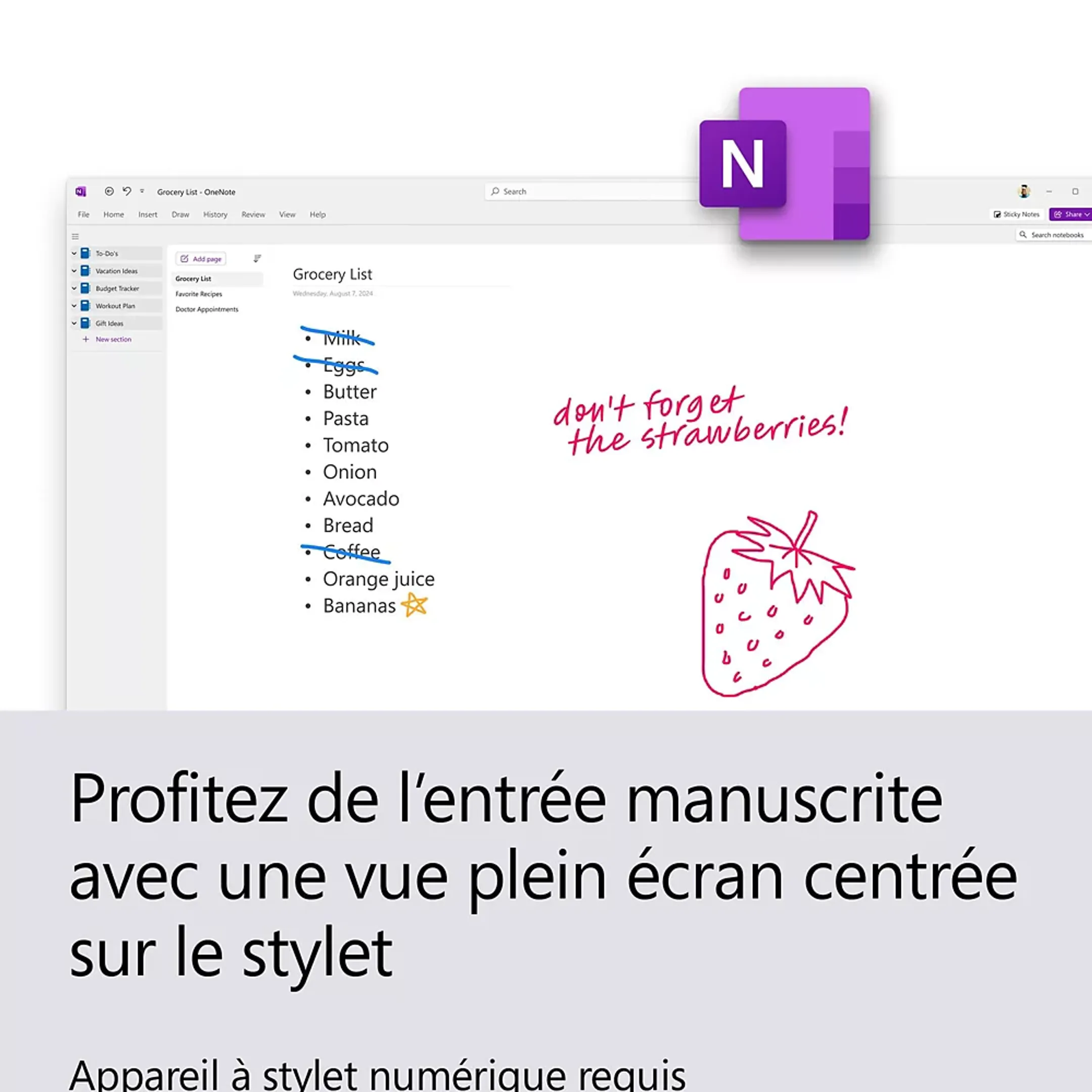 Microsoft Office Famille 2024 (FR) - 1 PC ou Mac image