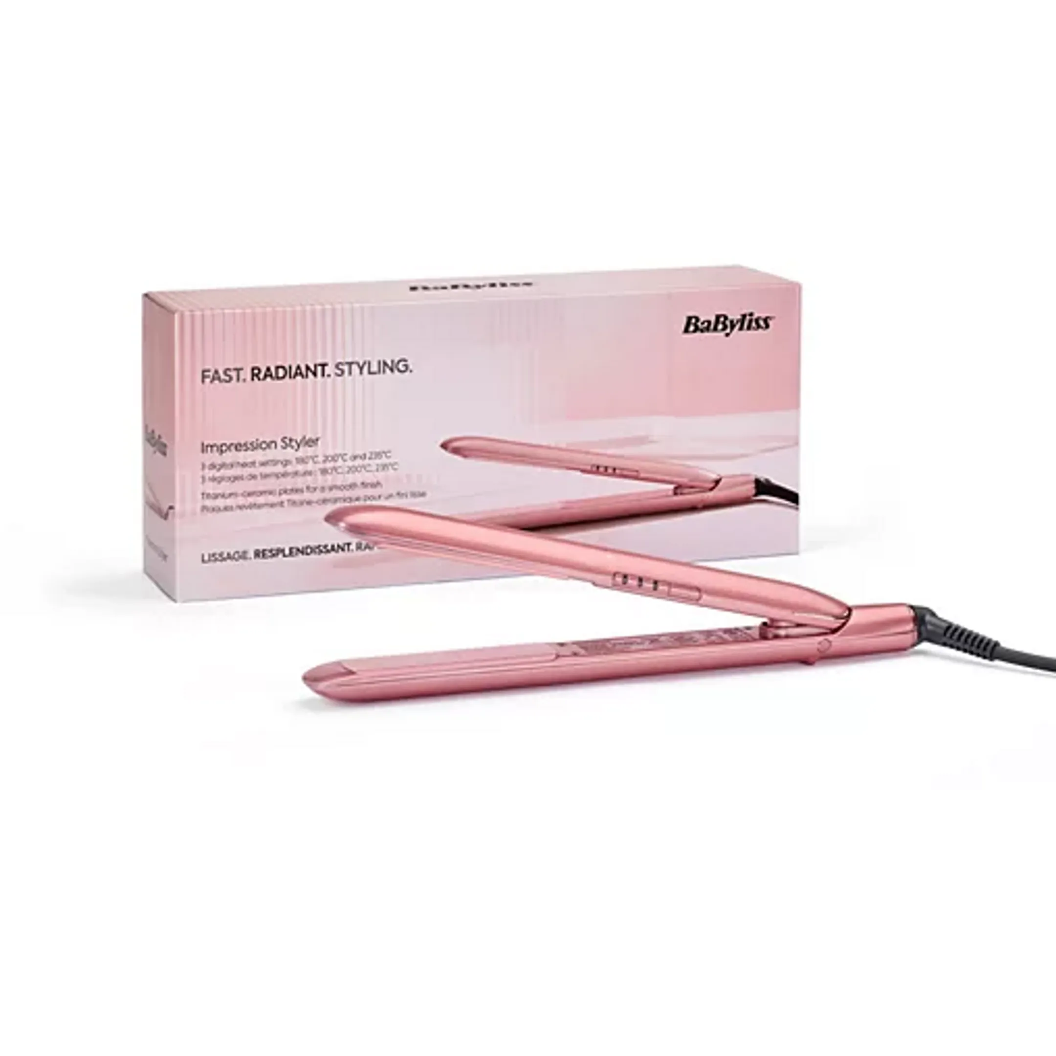 Babyliss Lisseur ST913PE Rose Petal Blush image