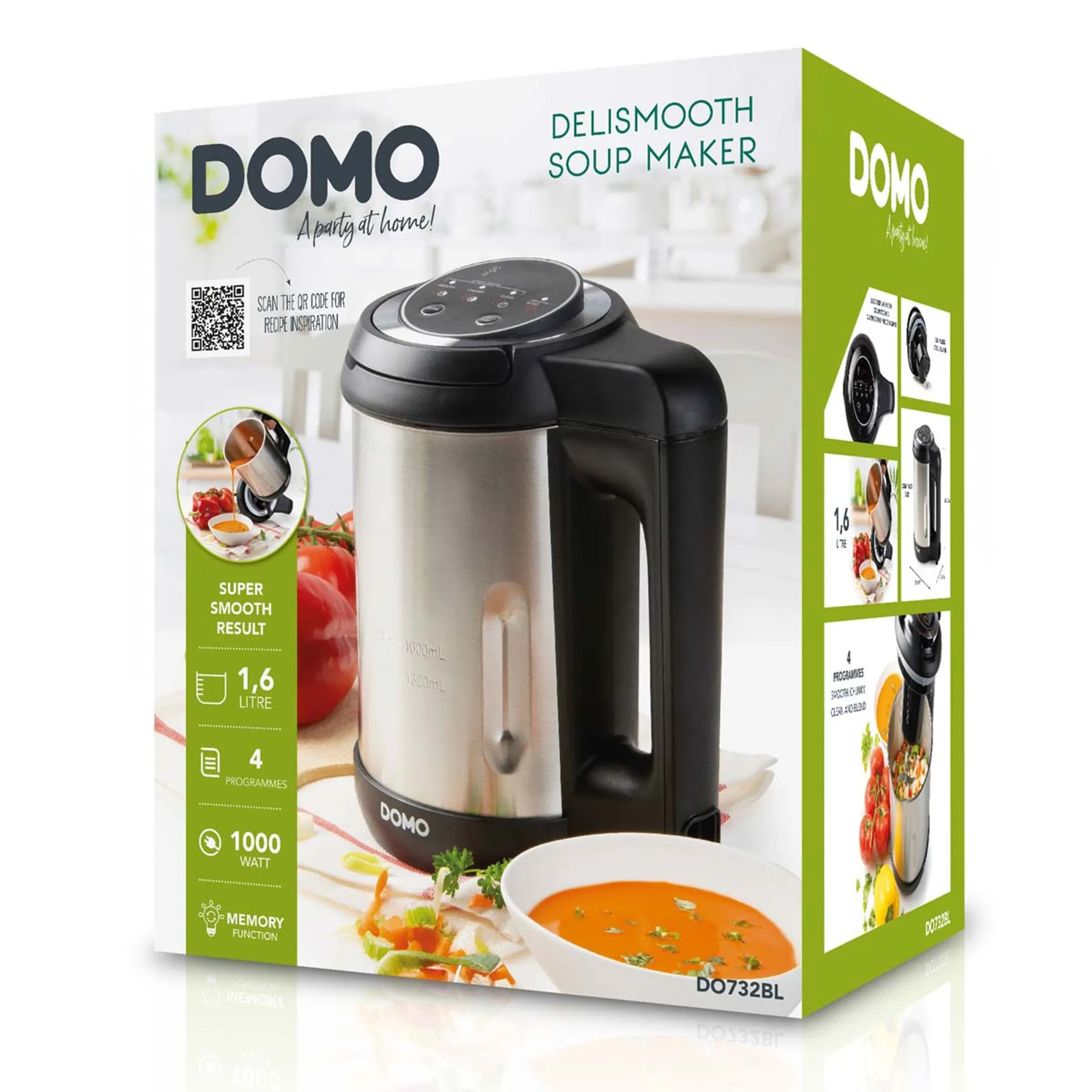 Domo Soupmaker DeliSmooth DO732BL image