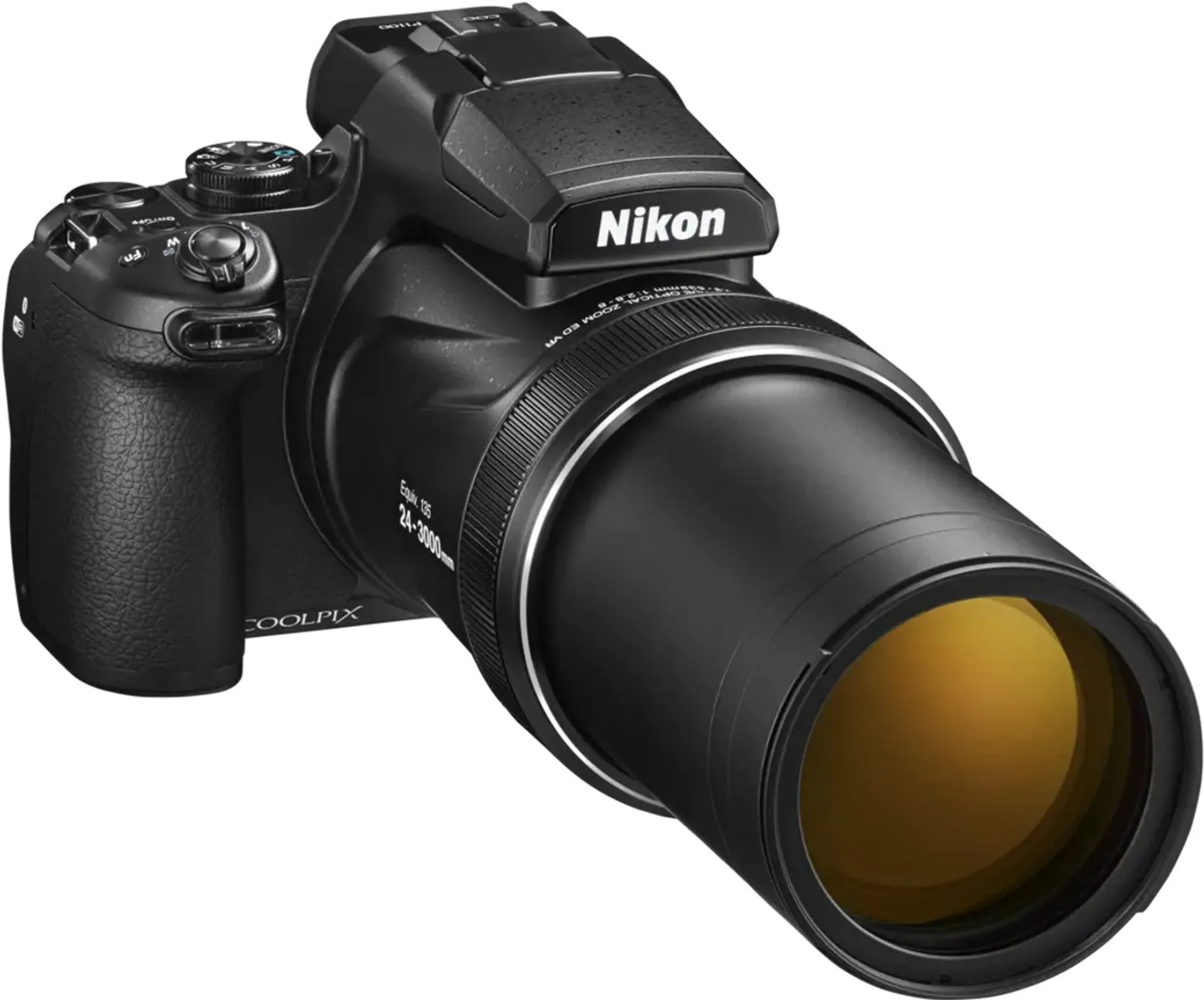 Nikon High Zoom camera Coolpix P1100 - Zwart image