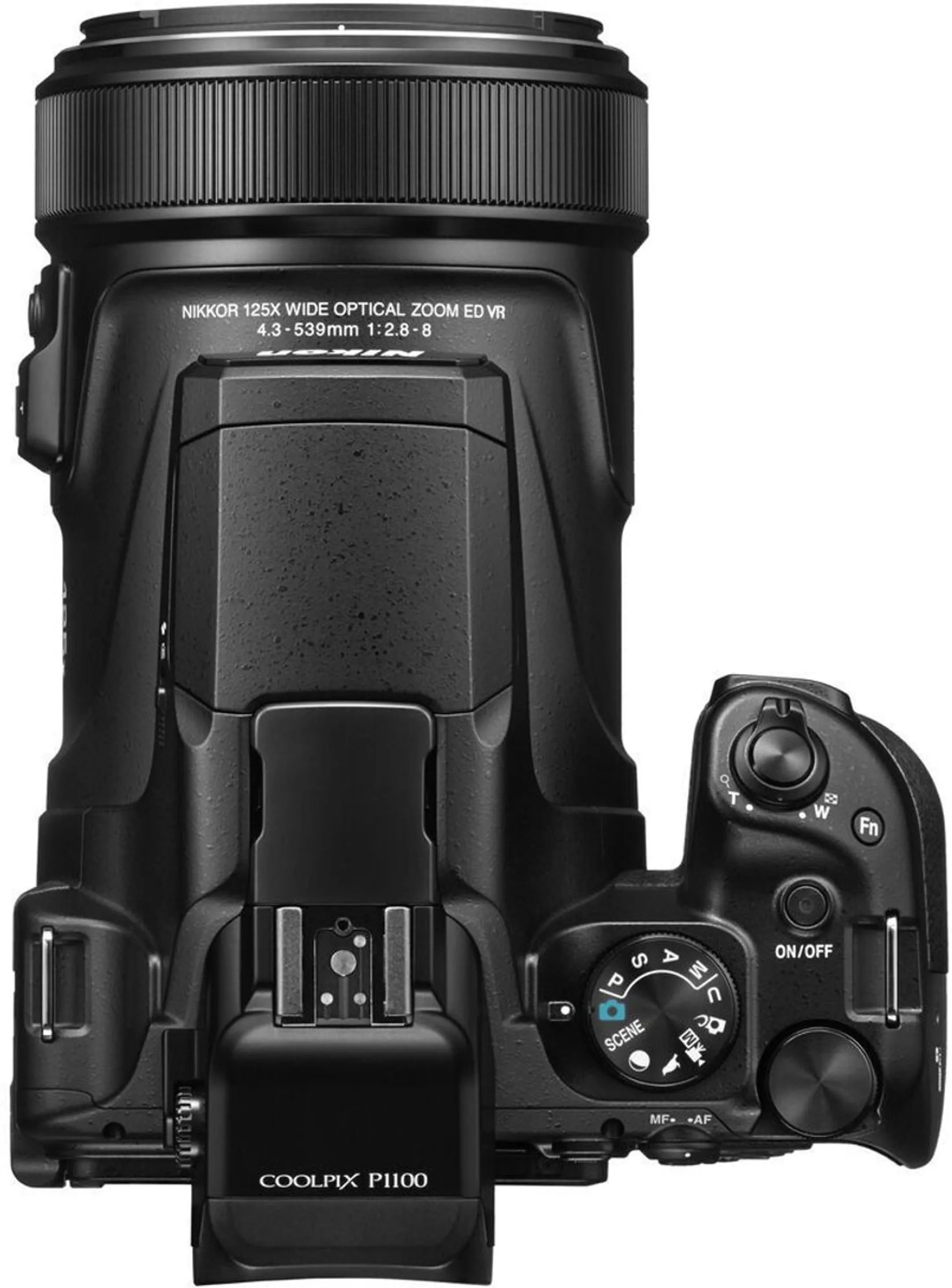 Nikon High Zoom camera Coolpix P1100 - Zwart image