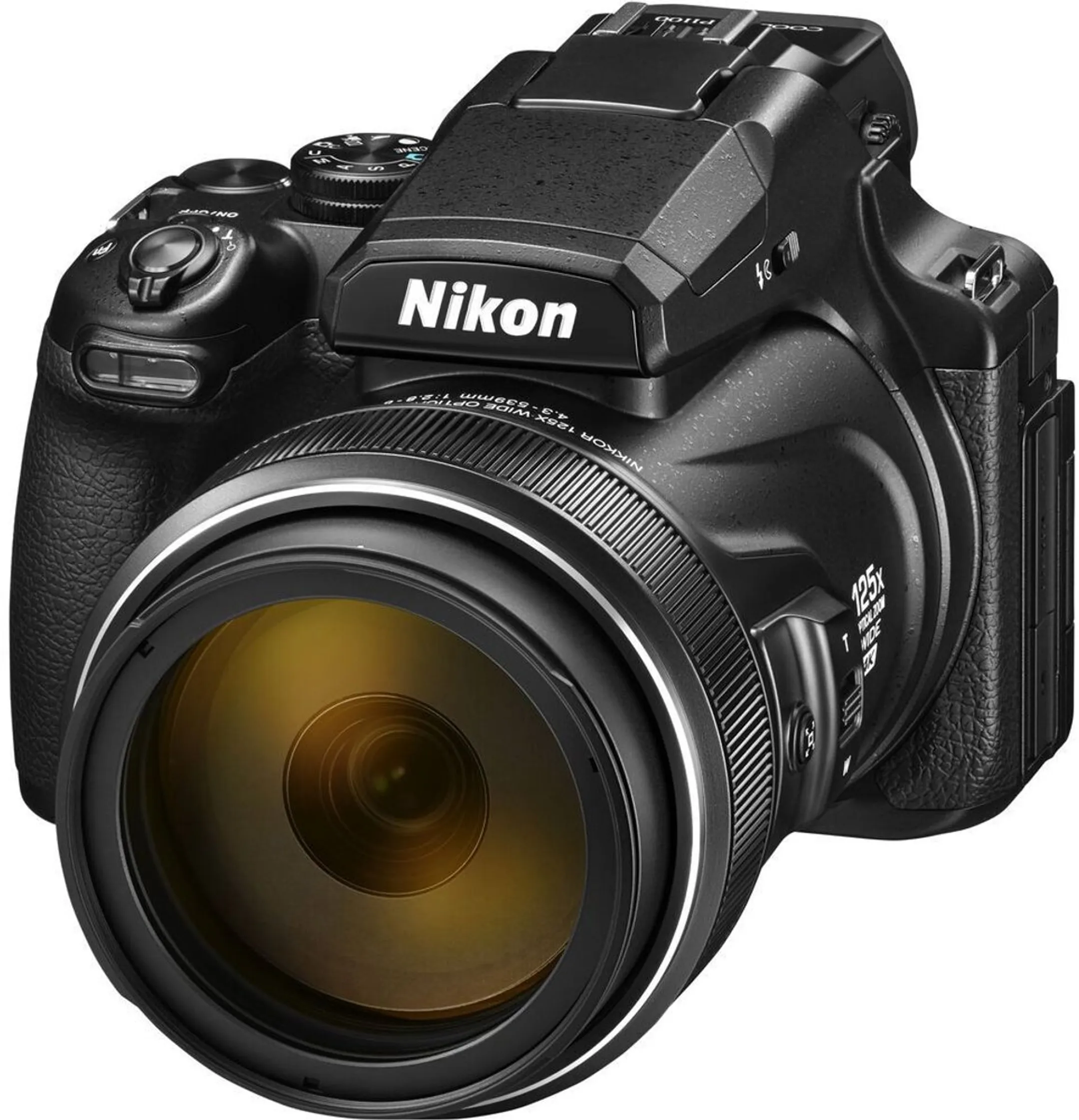 Nikon High Zoom camera Coolpix P1100 - Zwart image