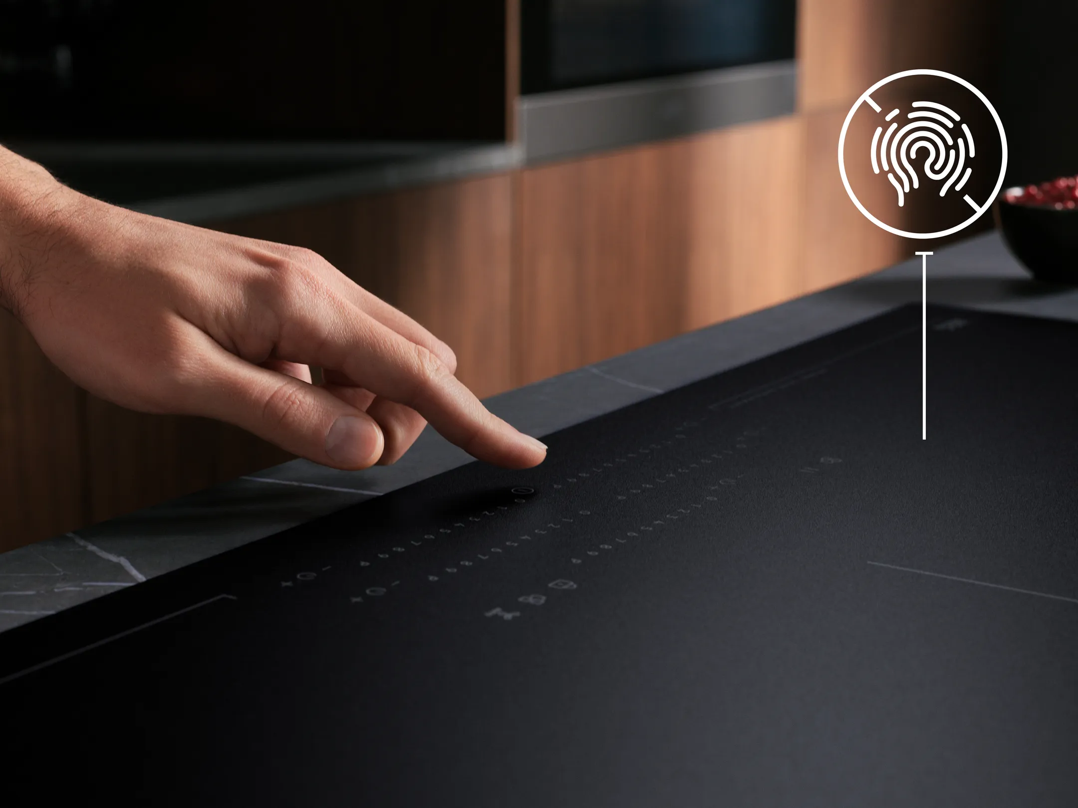 AEG Taque induction TI64IB1FIZ SaphirMatt® 60 cm image