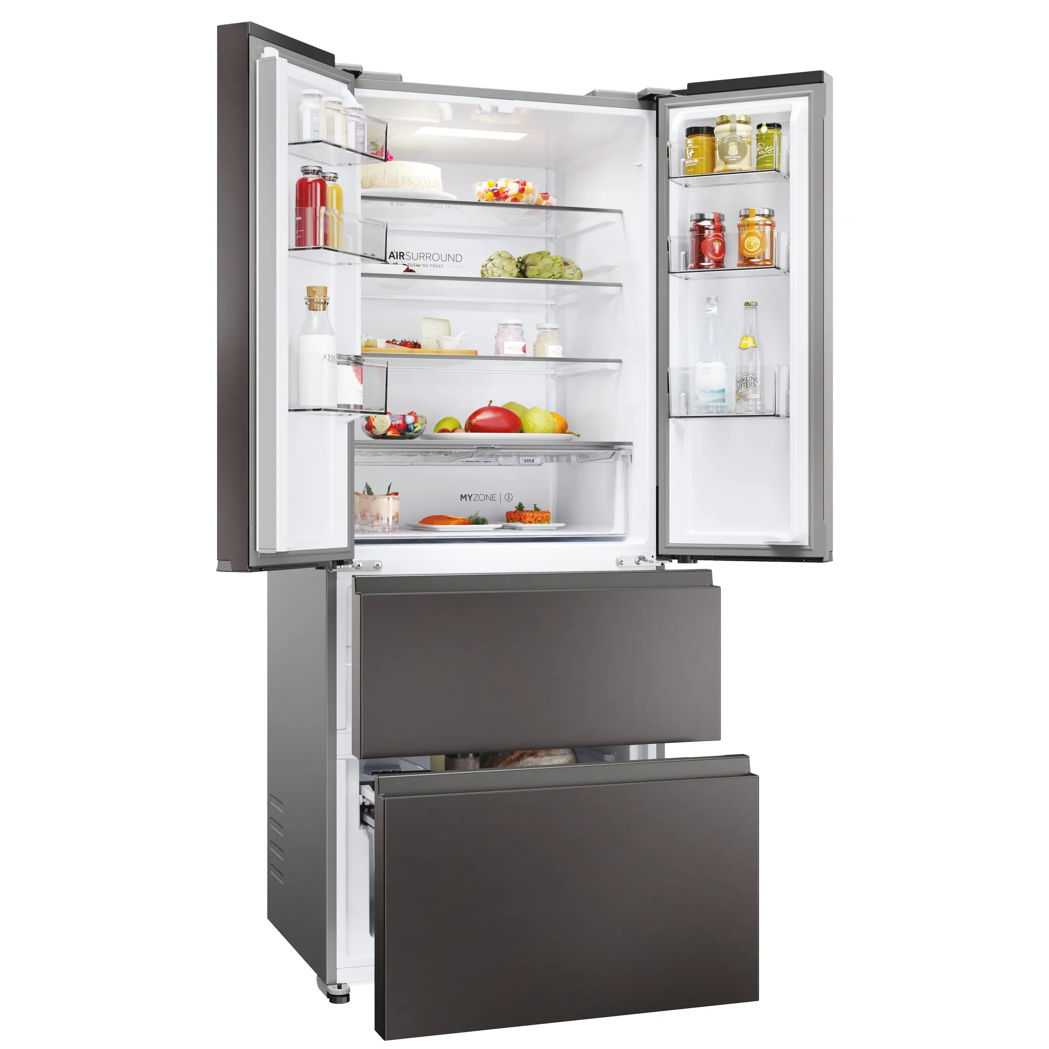 Haier  Réfrigérateur combiné HFR3718DNMD Direct Access Total No Frost image