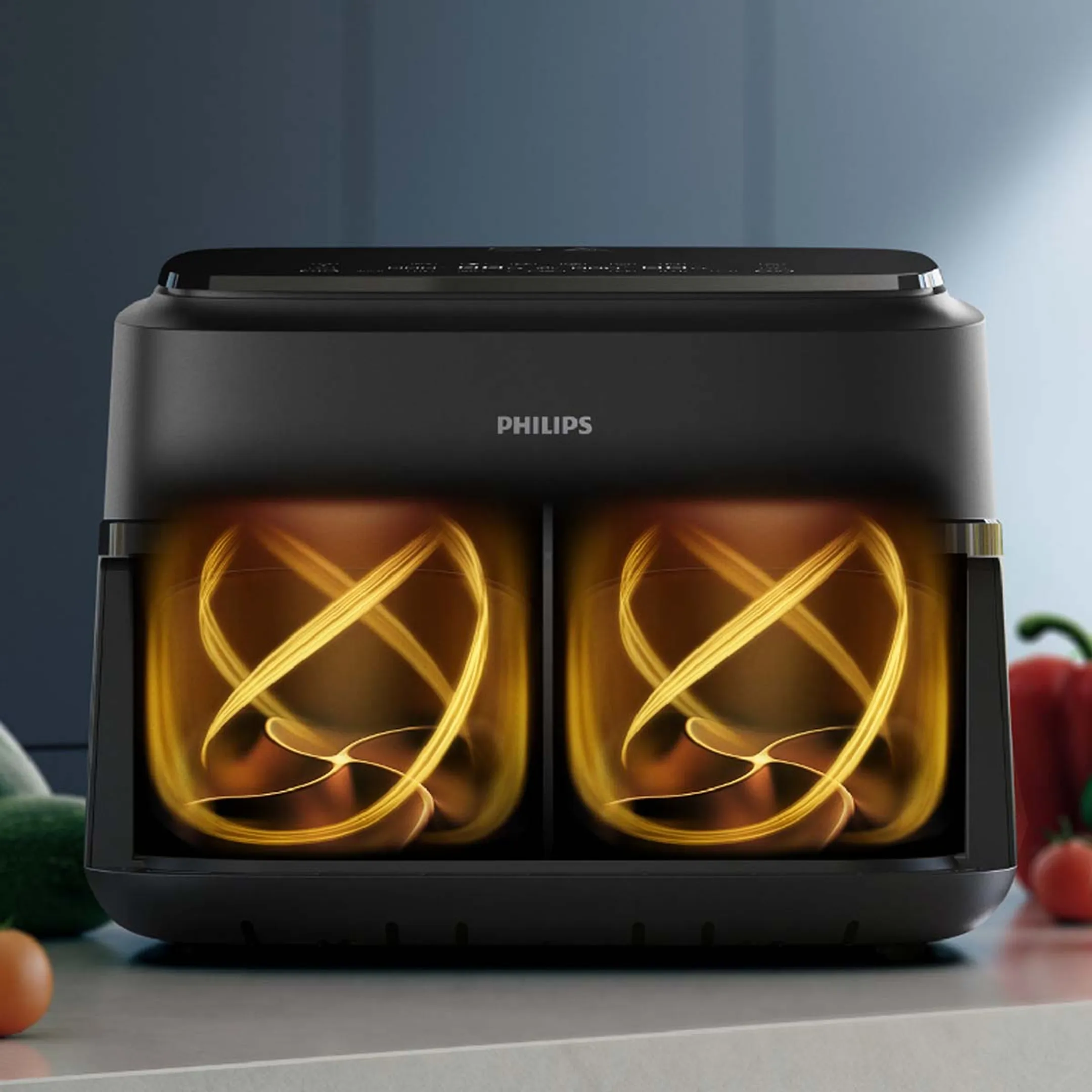 Philips Airfryer 1000 series Dual Basket image