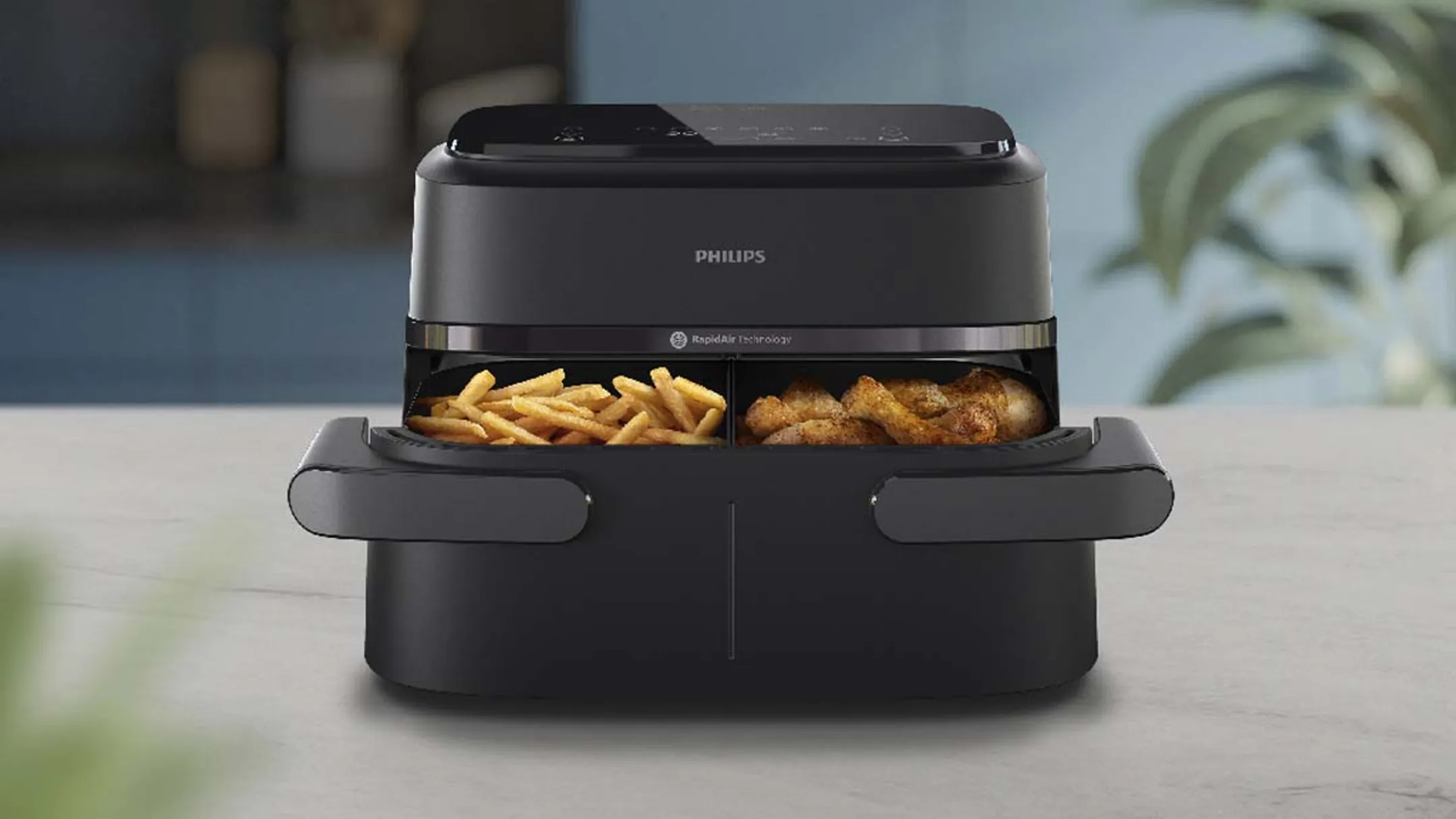Philips Airfryer 1000 series Dual Basket image