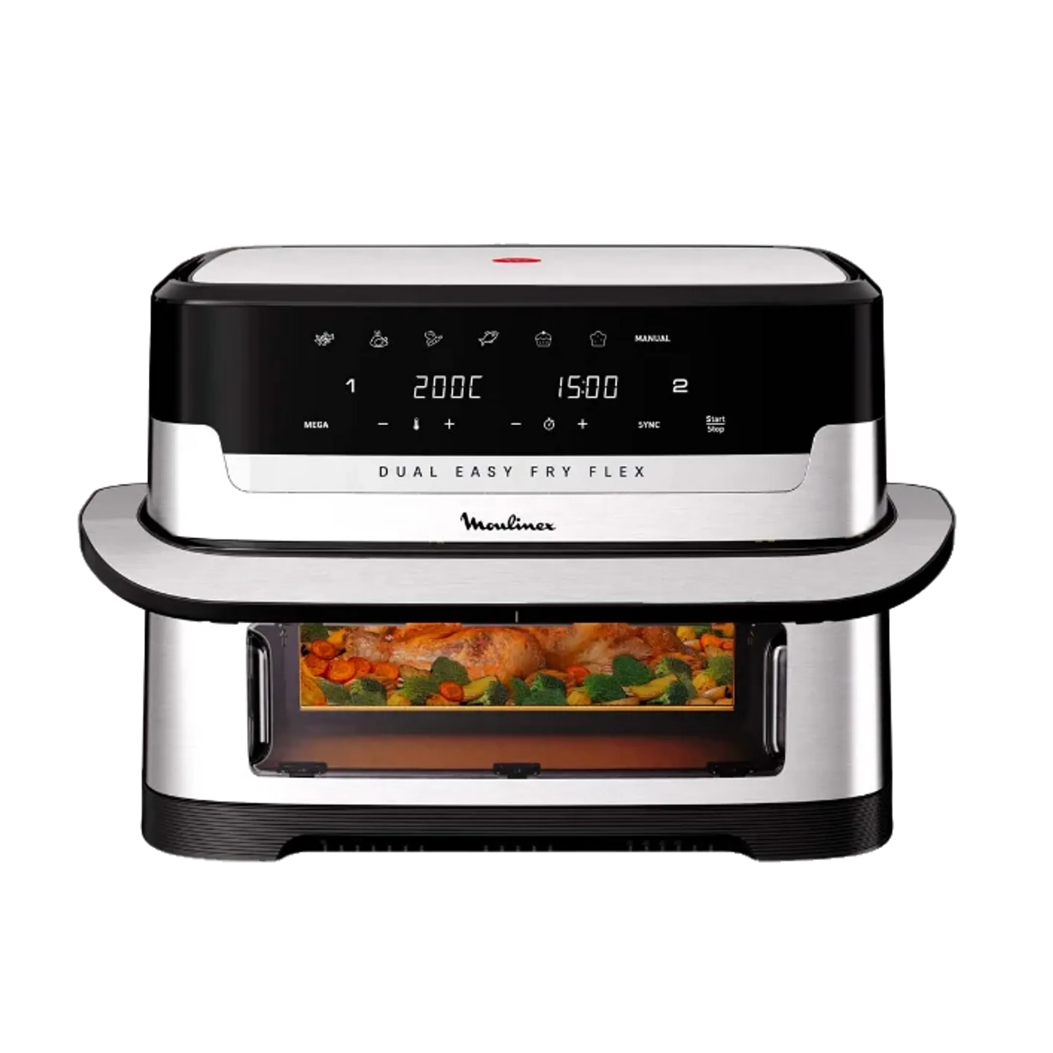 Airfryer Dual Easy Fry Flex EZ922DF0