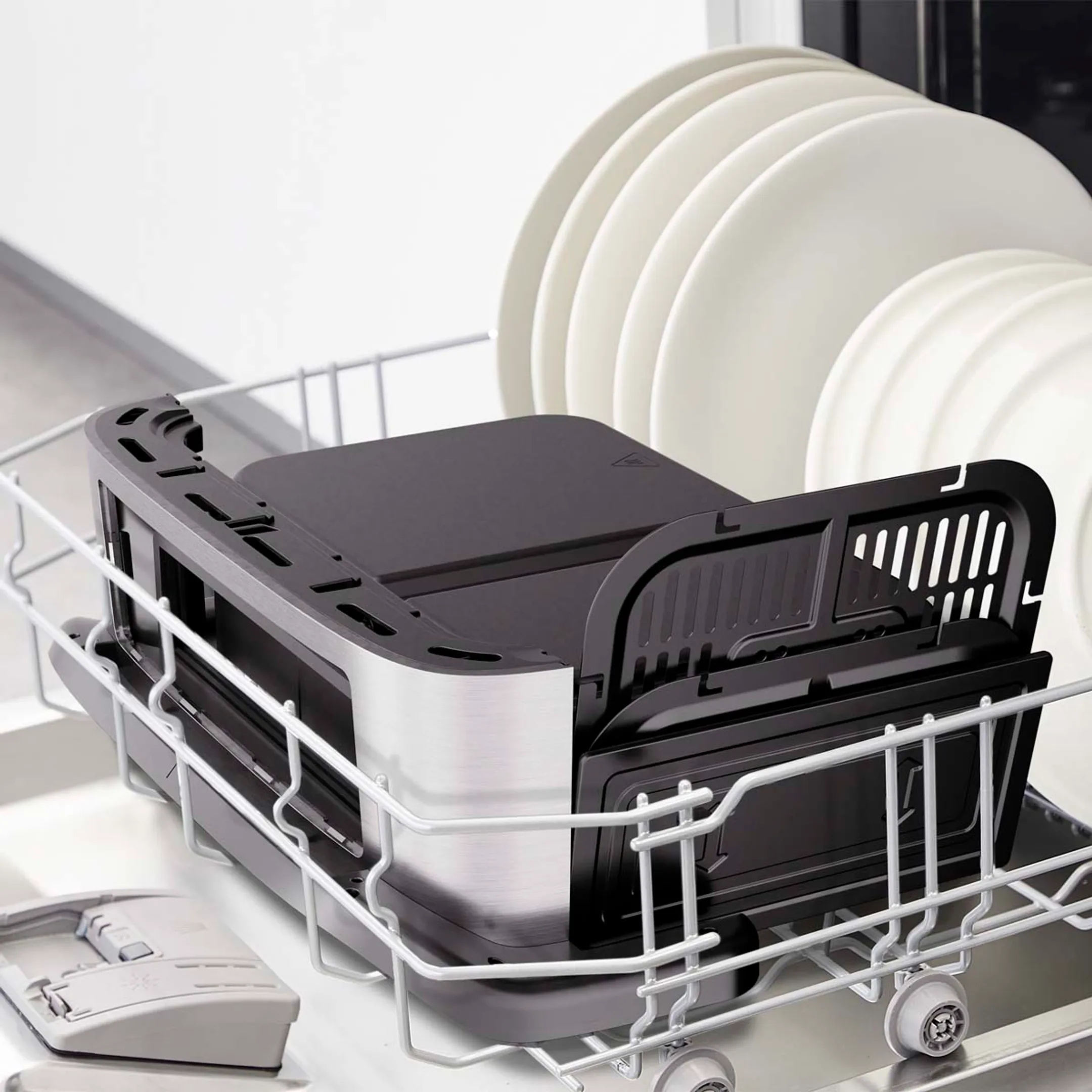 Moulinex Airfryer Dual Easy Fry Flex EZ922DF0 image