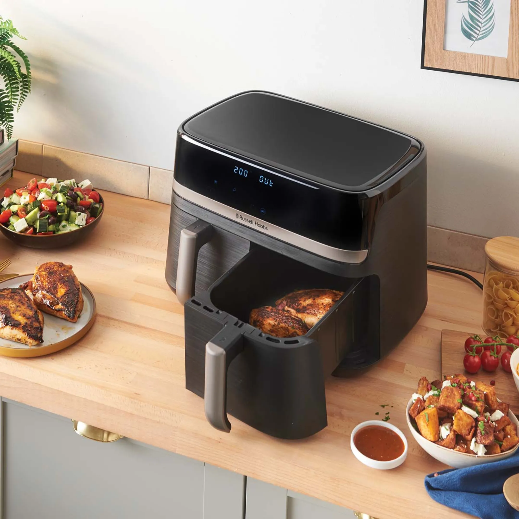 Russell Hobbs Airfryer Dual Basket 27630-56 - 9L image