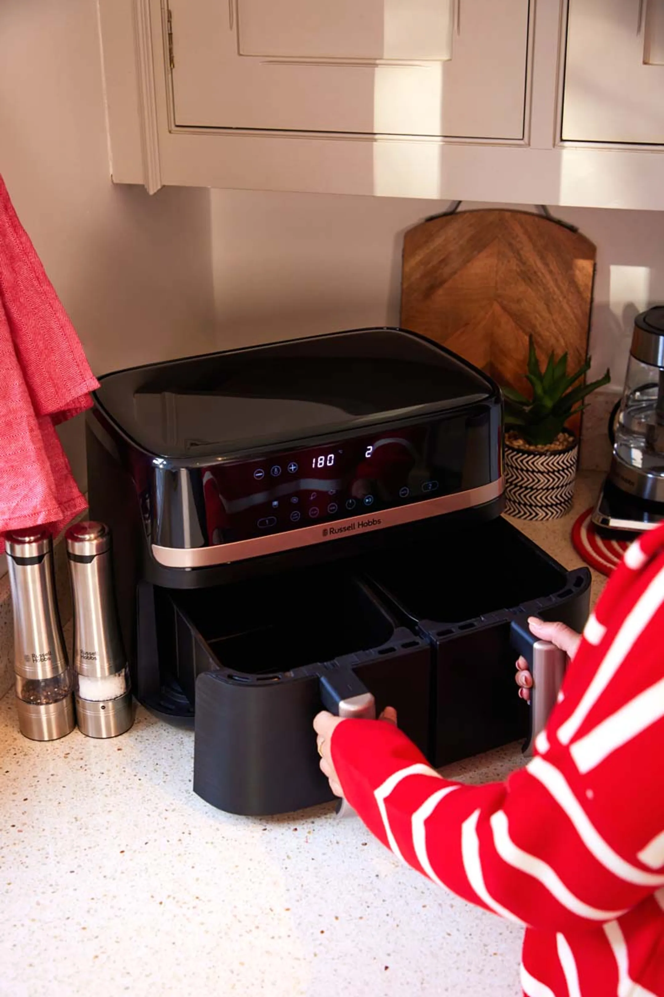 Russell Hobbs Airfryer Dual Basket 27630-56 - 9L image