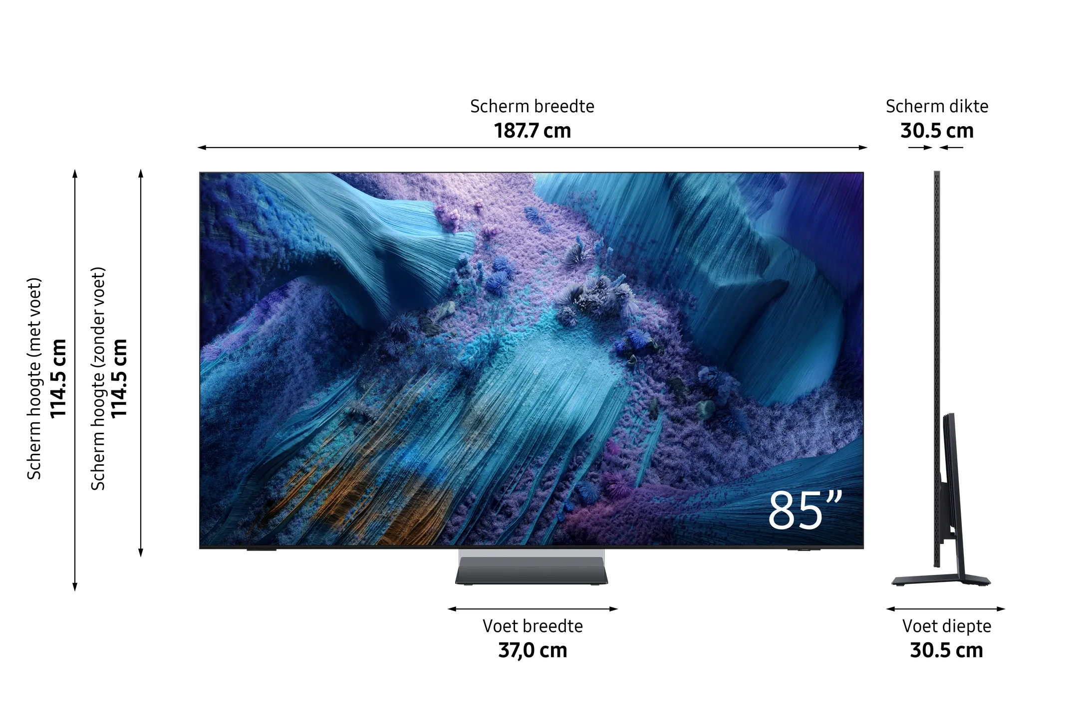 Samsung Neo QLED 8K QE85QN990F Mini LED (2025) - 85 pouces image