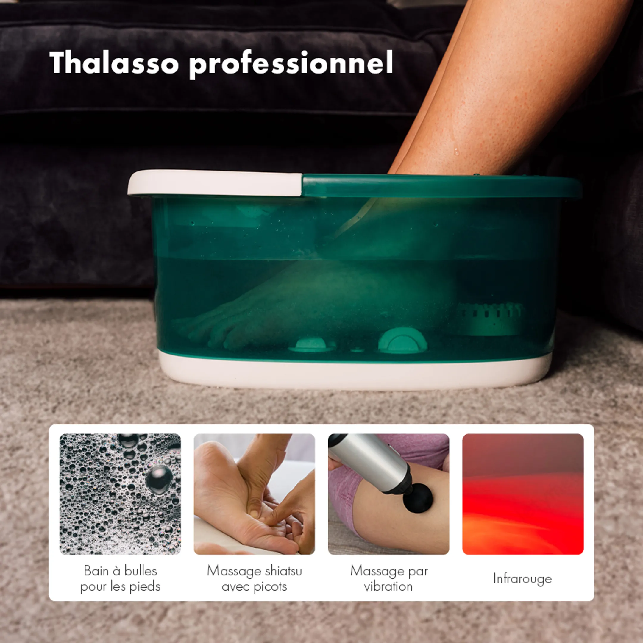 CREATIVE ZEN Massage de pieds NILE-BALNEO image